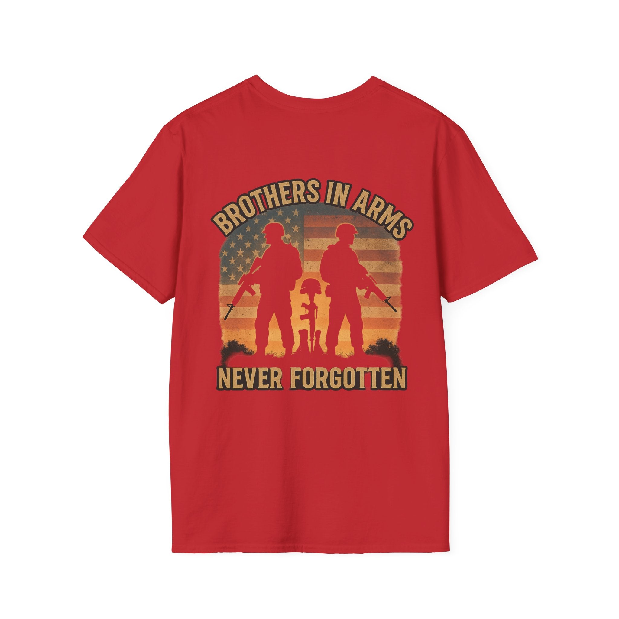 Unisex Softstyle T-Shirt - 'Brothers in Arms'
