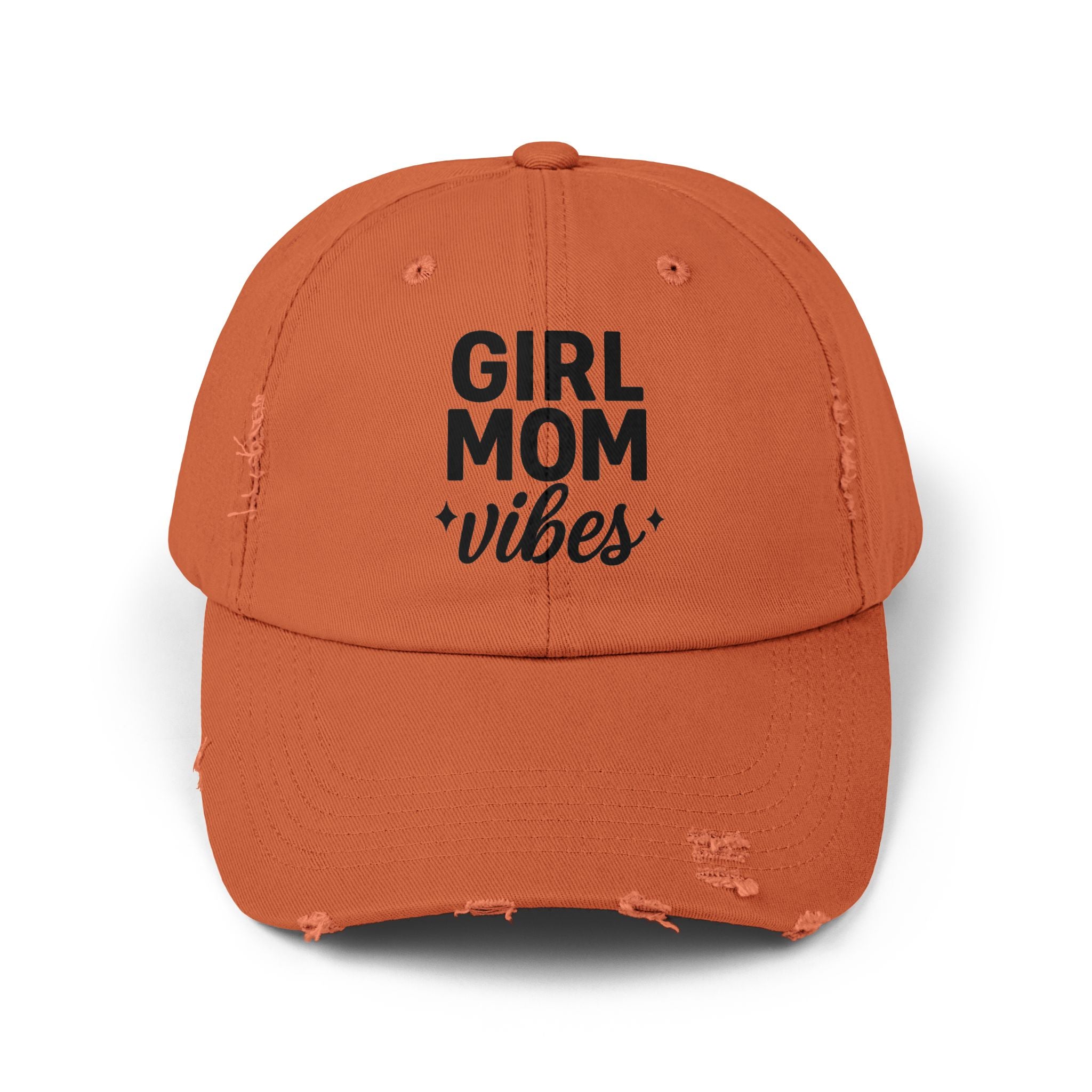 Unisex Distressed Cap for Girl Moms, Casual Hat Gift, Trendy Headwear, Summer Accessory, Outdoor Fashion, Everyday Wear