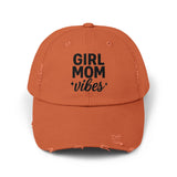 Unisex Distressed Cap for Girl Moms, Casual Hat Gift, Trendy Headwear, Summer Accessory, Outdoor Fashion, Everyday Wear