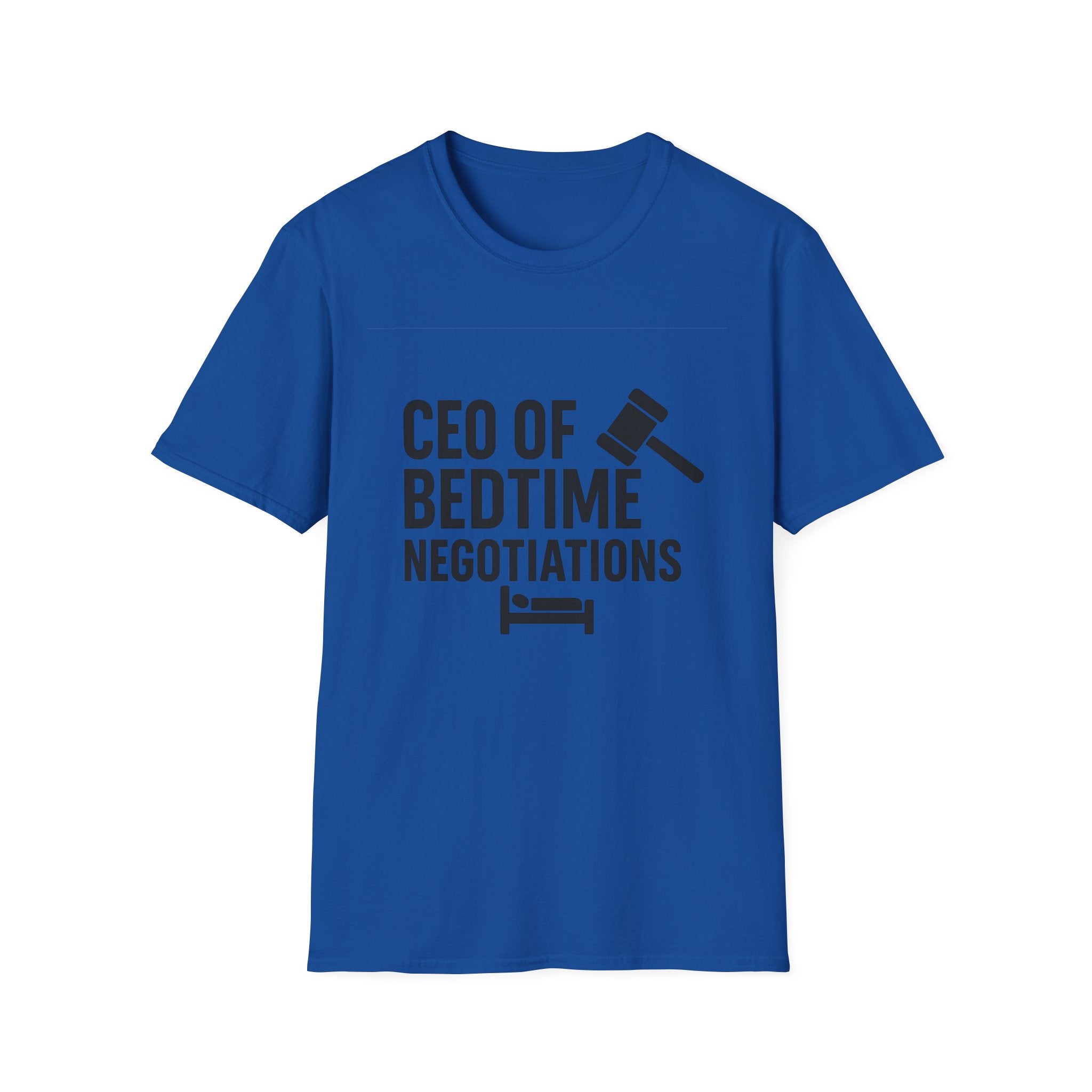 CEO of Bedtime Negotiations Unisex Softstyle T-Shirts