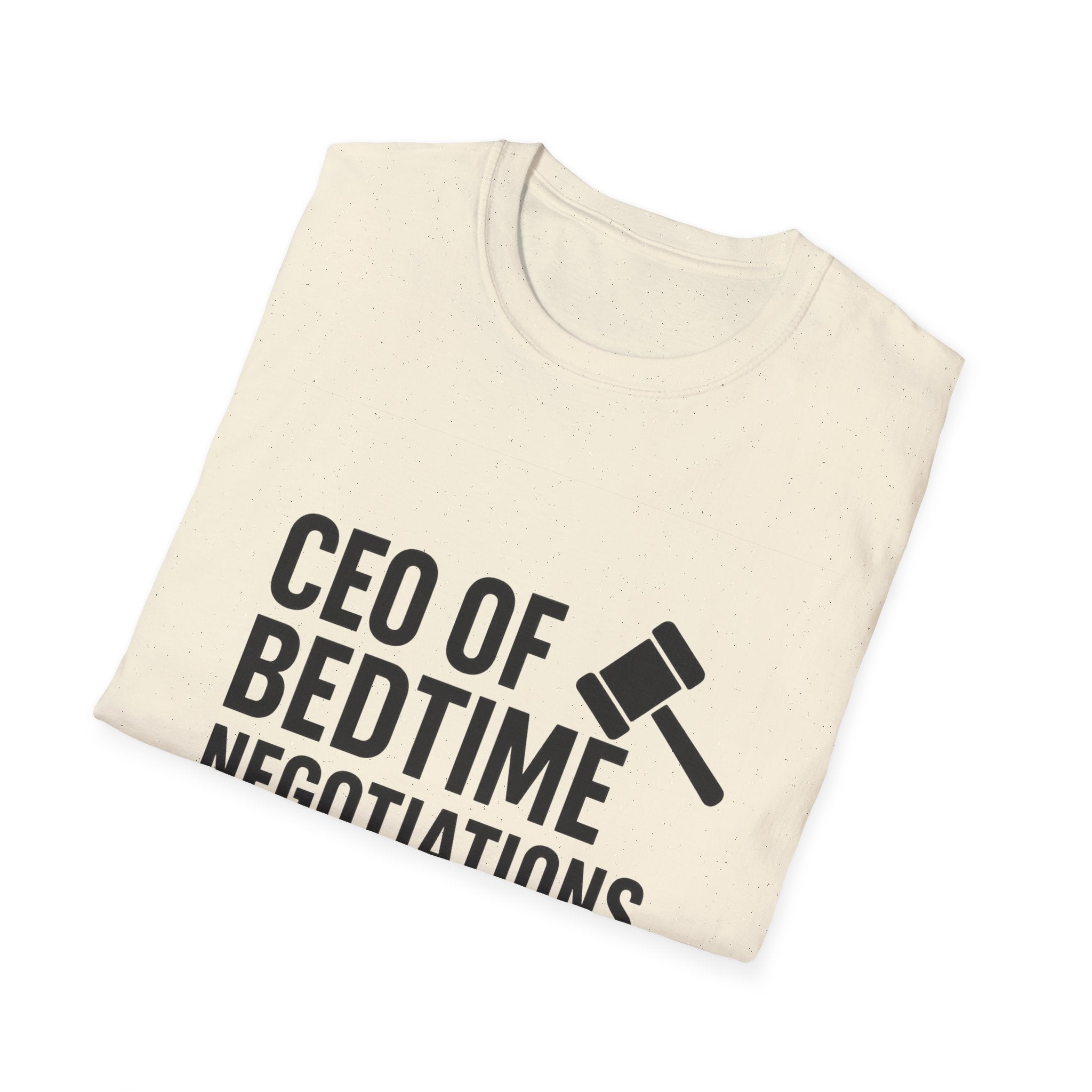 CEO of Bedtime Negotiations Unisex Softstyle T-Shirts