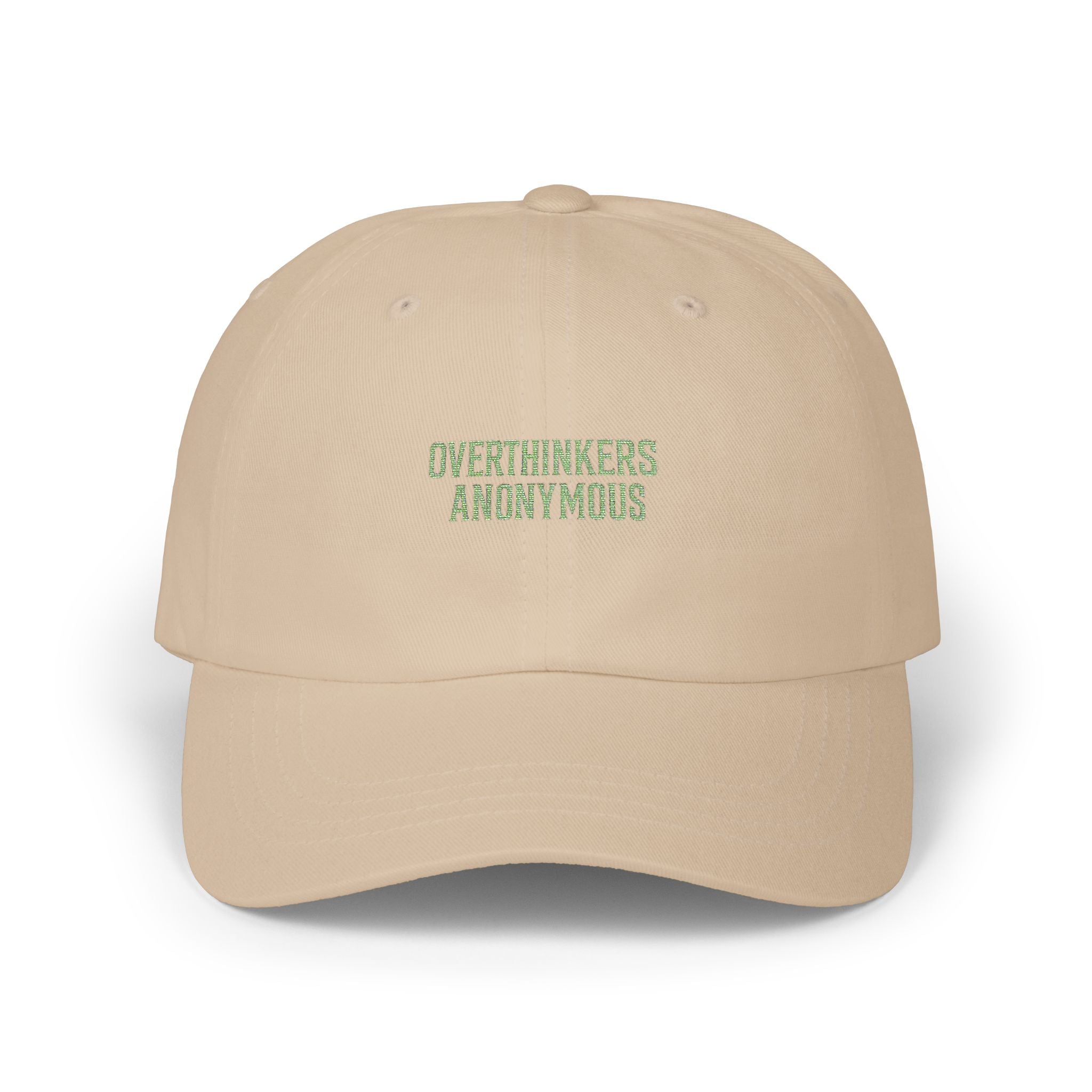Overthinkers Anonymous Dad Cap