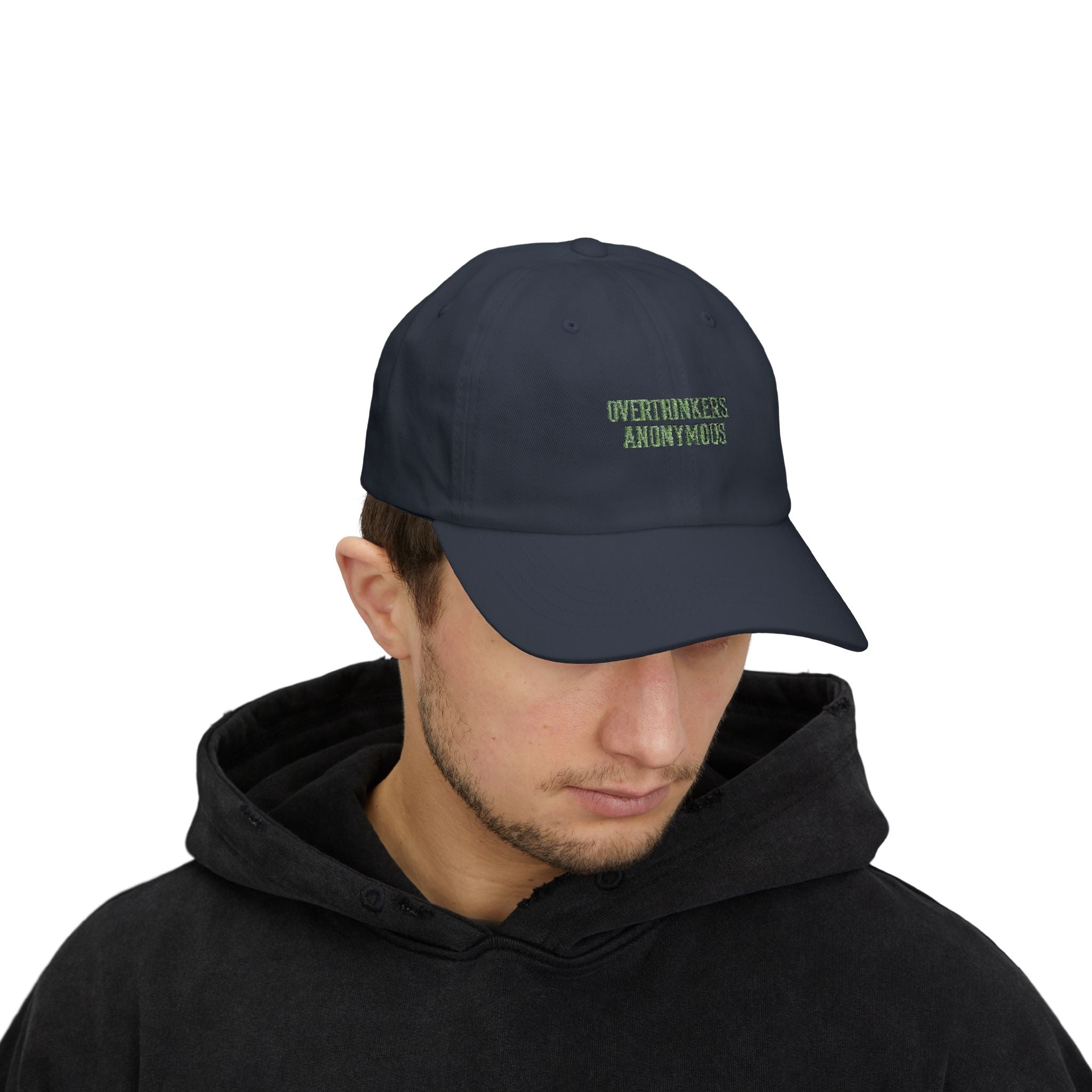 Overthinkers Anonymous Dad Cap