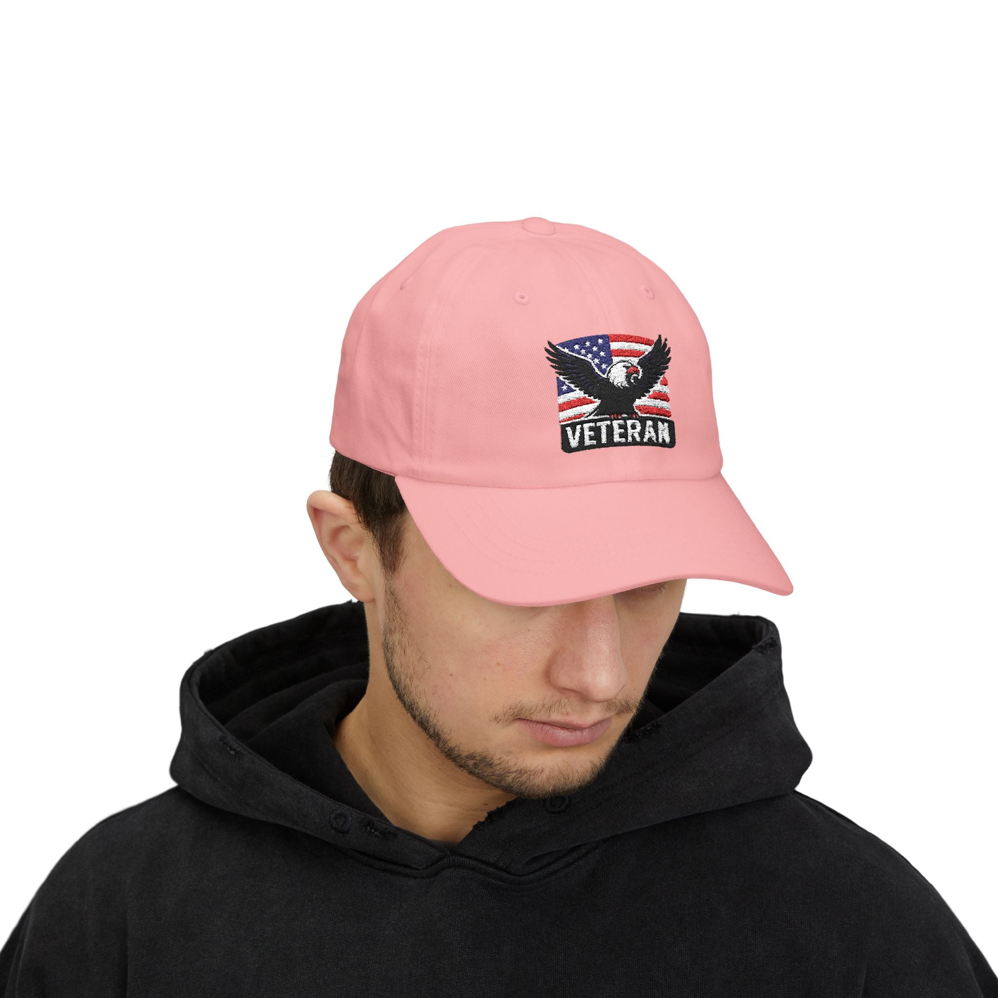 Patriotic Veteran Dad Cap, USA Flag Hat, Gifts for Veterans, Embroidered Baseball Cap, Casual Everyday Wear