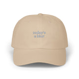 Classic Dad Cap with 'Today's a Blur' Design