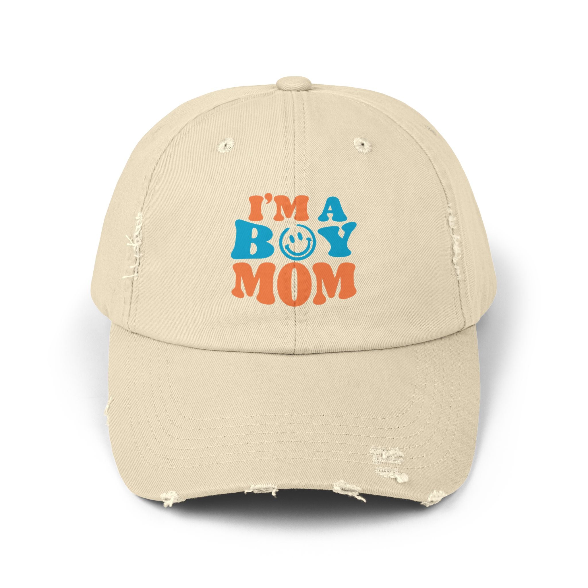 Distressed Cap for Boy Moms - Unisex