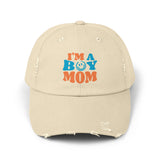 Distressed Cap for Boy Moms - Unisex