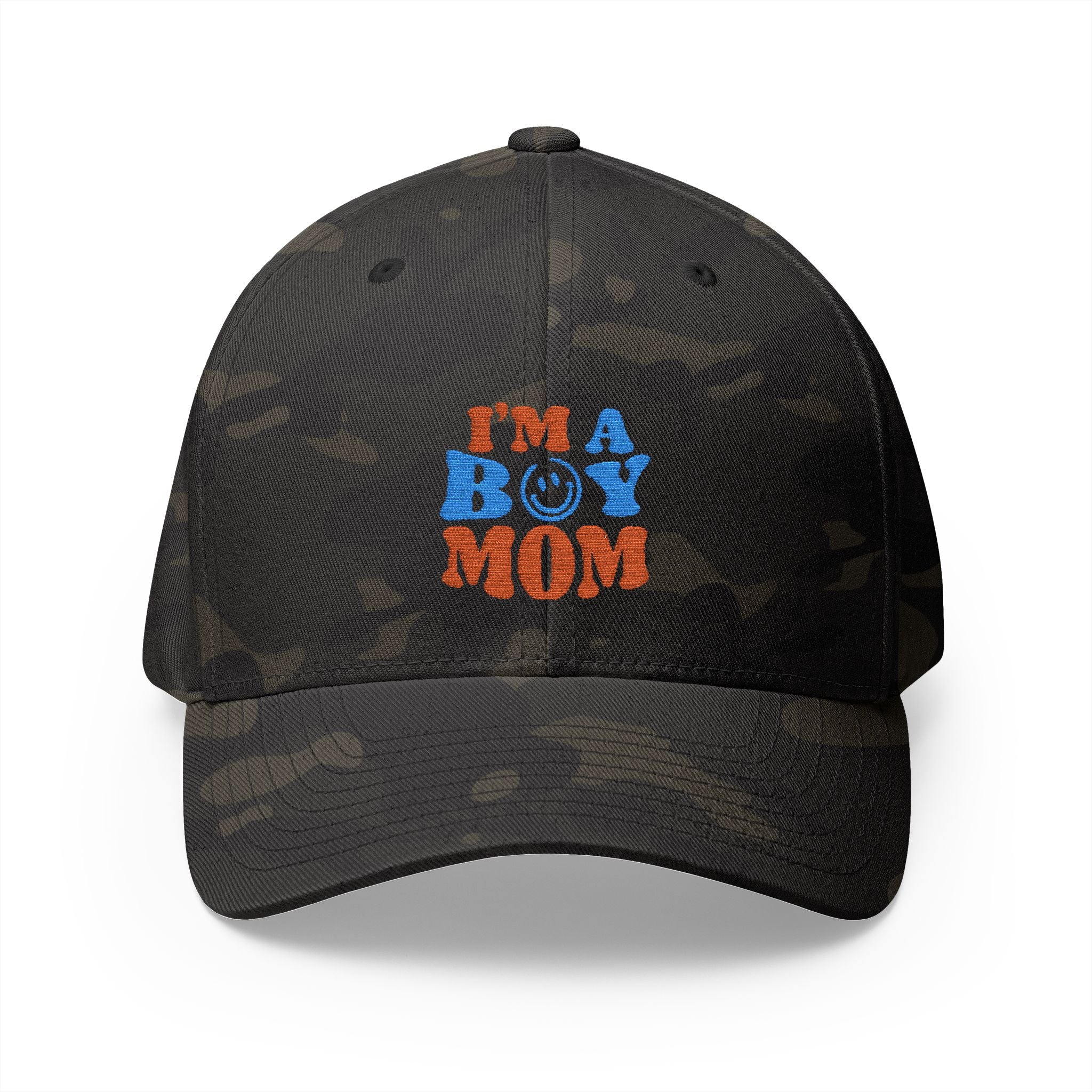 Hat - Boy Moms Are Brave and Dedicated Embroidered Cap