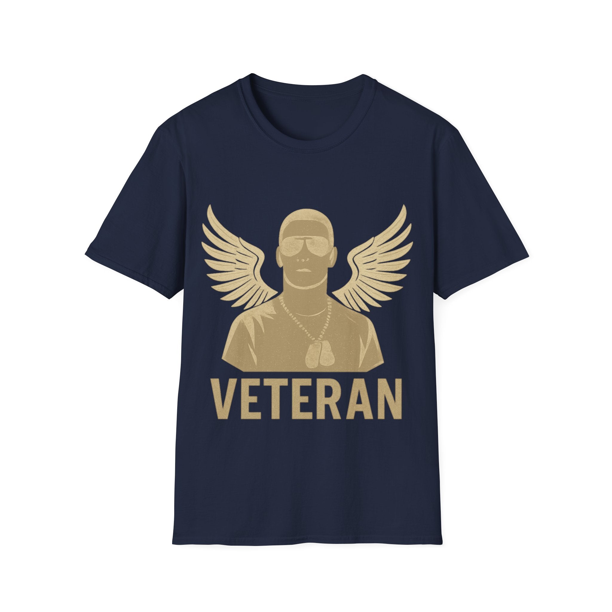 Veteran Wings Unisex Softstyle T-Shirt, Unisex Tee