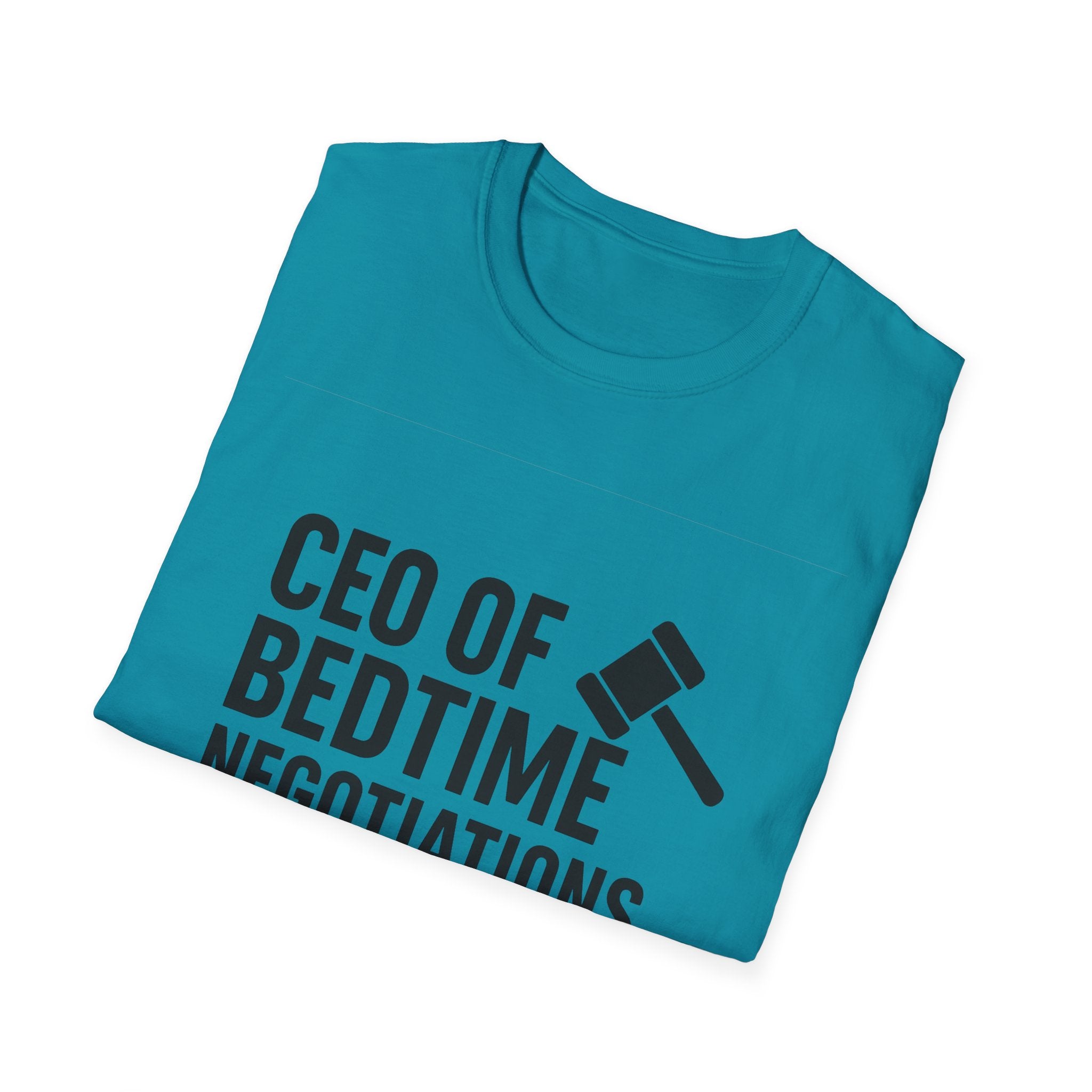 CEO of Bedtime Negotiations Unisex Softstyle T-Shirts