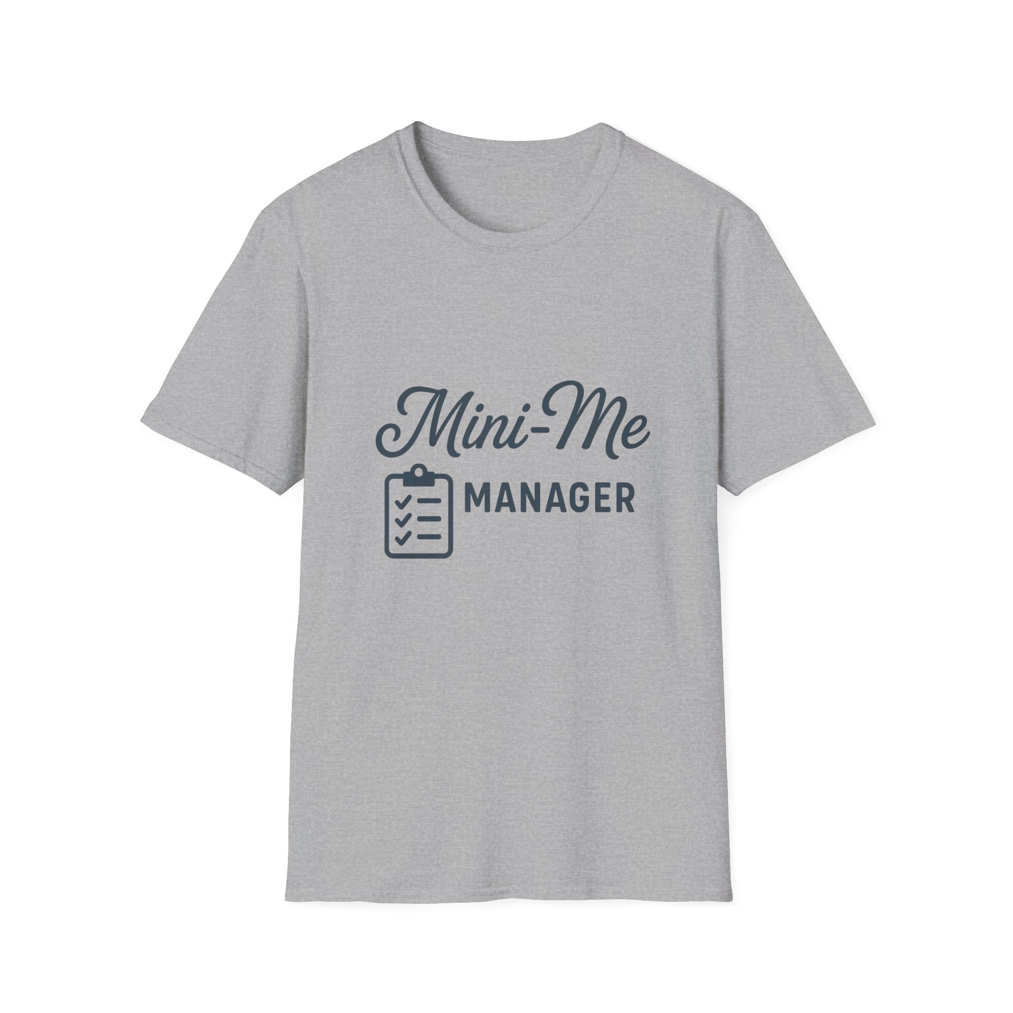 Mini-Me Manager T-Shirt, Cute Parent-Child Matching Shirt
