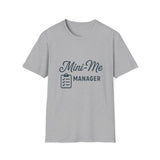Mini-Me Manager T-Shirt, Cute Parent-Child Matching Shirt