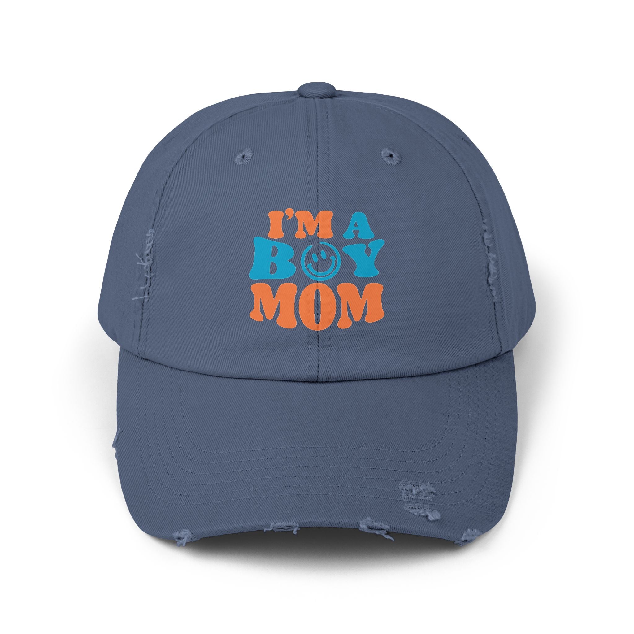 Distressed Cap for Boy Moms - Unisex