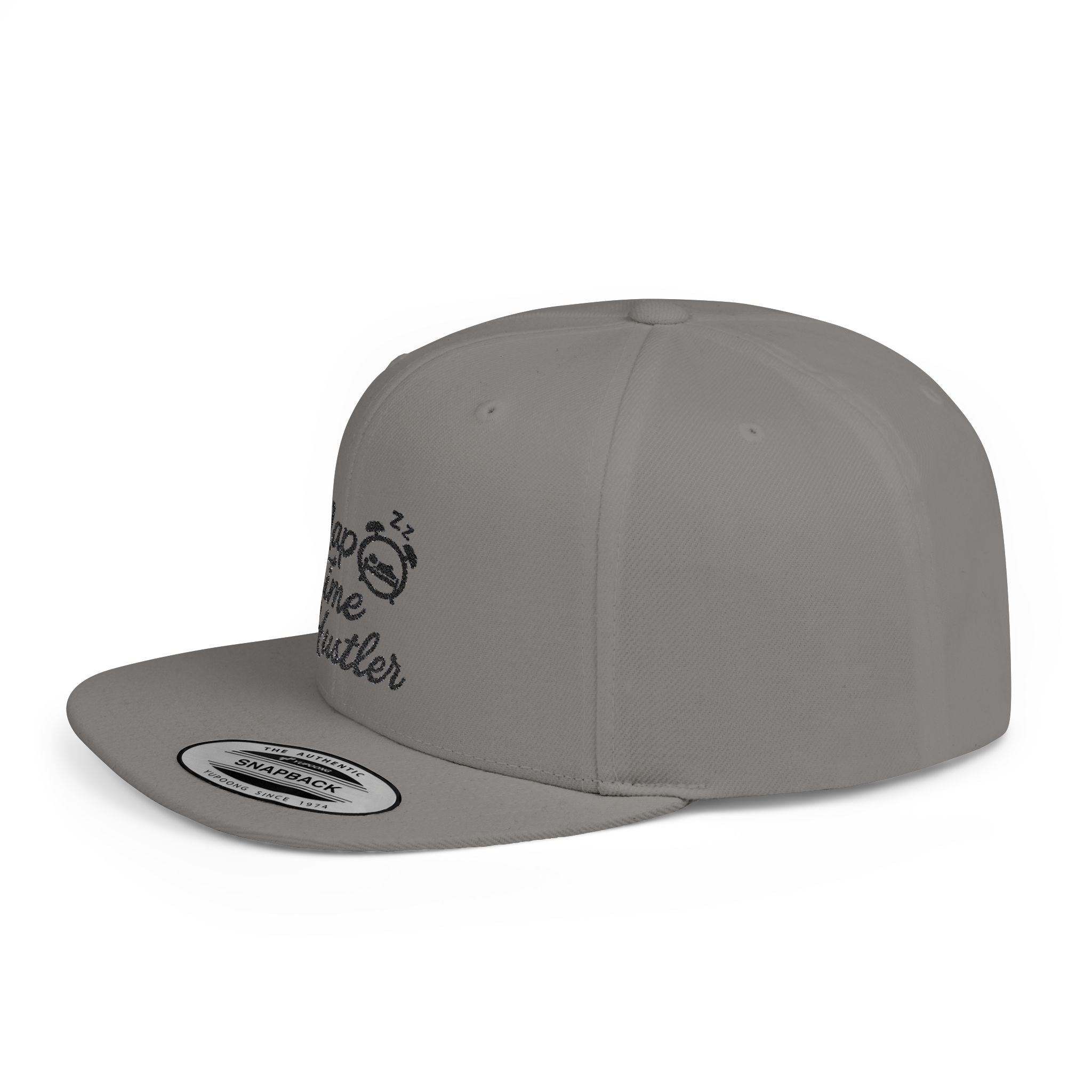 Nap Time Hustler Flat Bill Snapback