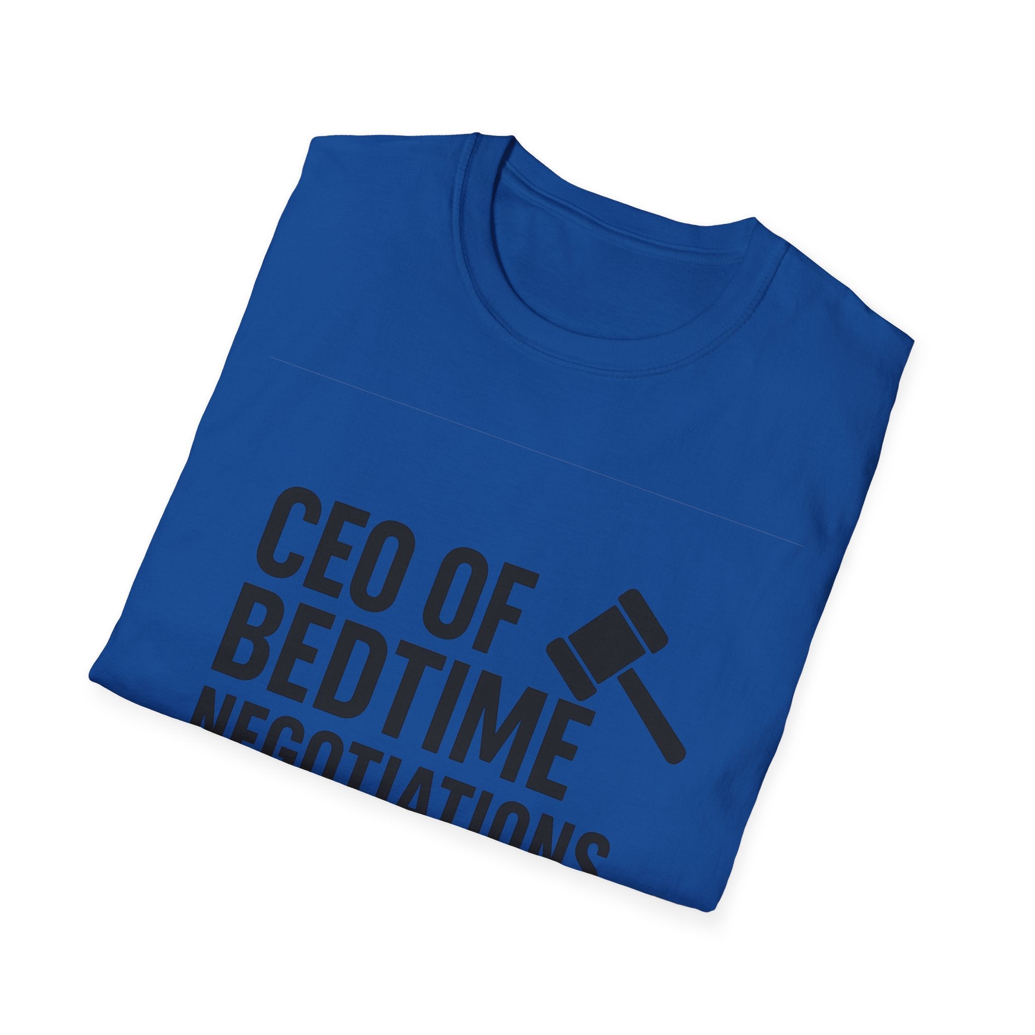 CEO of Bedtime Negotiations Unisex Softstyle T-Shirts