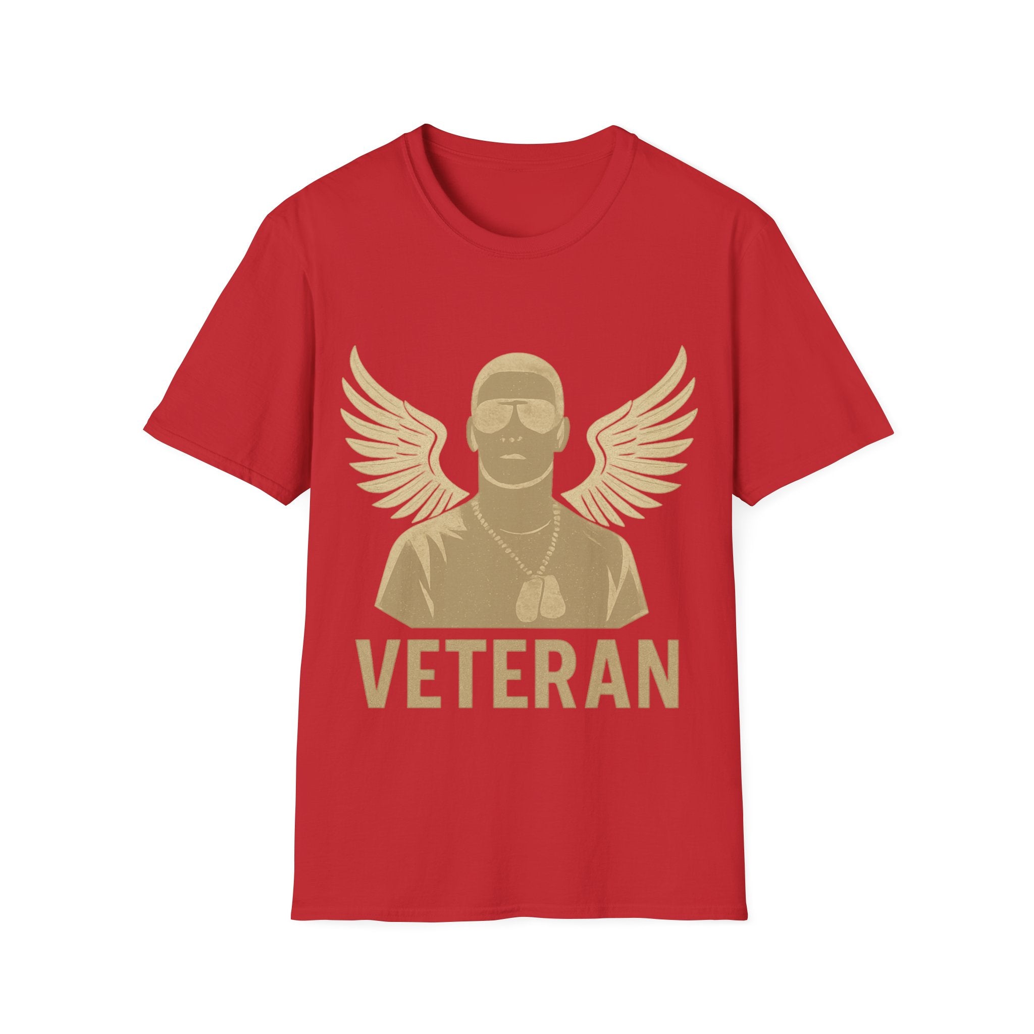 Veteran Wings Unisex Softstyle T-Shirt, Unisex Tee