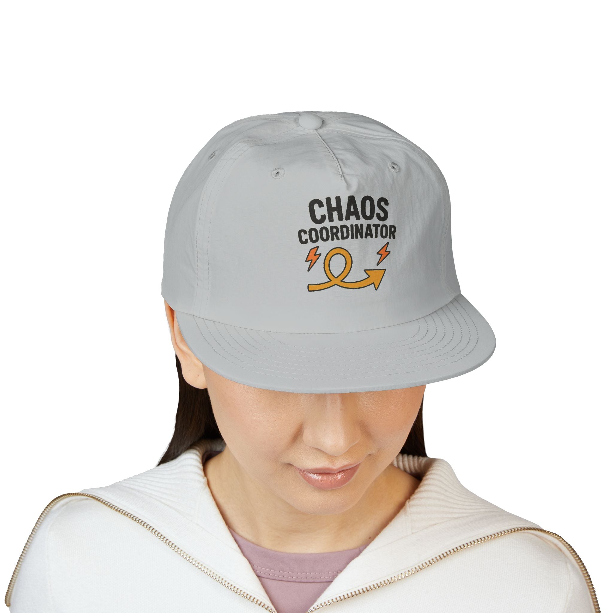 Chaos Coordinator Surf Cap - Fun Beachwear, Summer Accessory, Gift for Surfers, Beach Lovers, Outdoor Activities