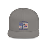 Proud Veteran Snapback Cap | Loyal Protector Hat with German Shepard