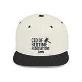 CEO of Bedtime Negotiations Snapback Cap