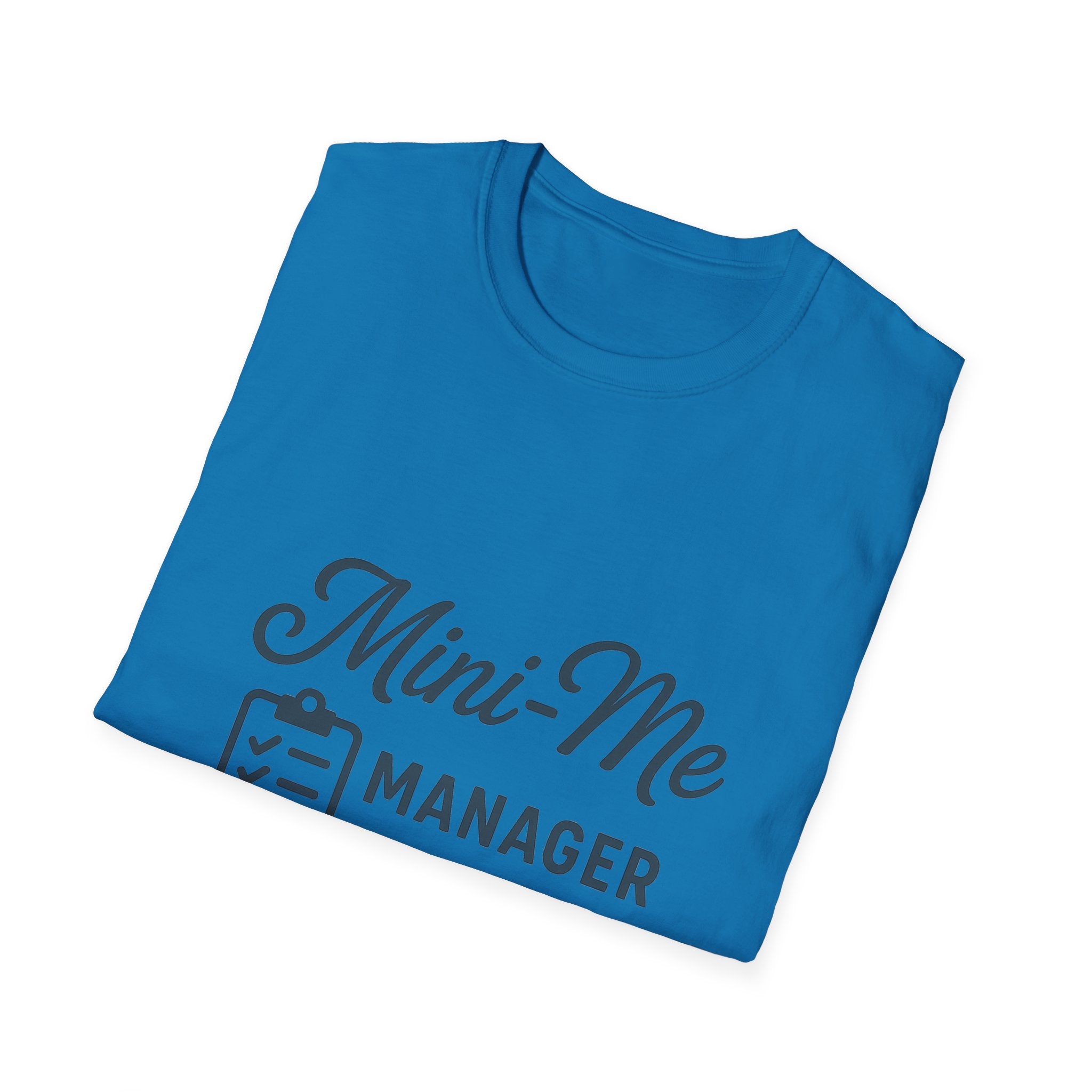 Mini-Me Manager T-Shirt, Cute Parent-Child Matching Shirt