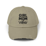 Unisex Distressed Cap for Girl Moms, Casual Hat Gift, Trendy Headwear, Summer Accessory, Outdoor Fashion, Everyday Wear