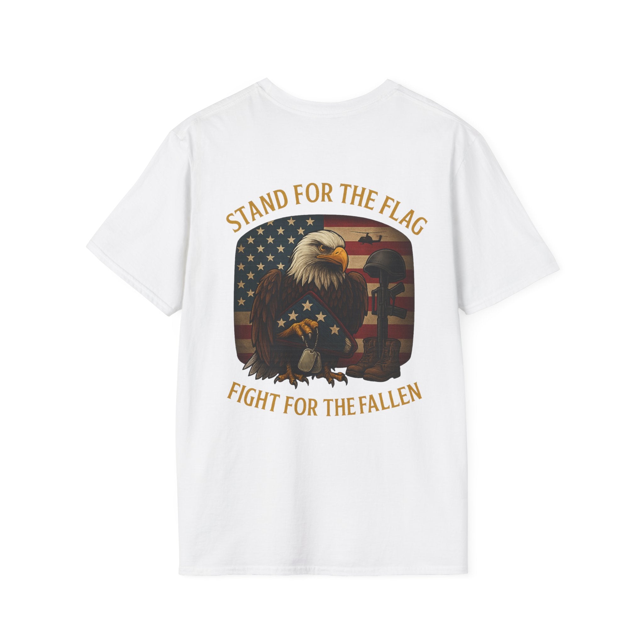Stand for the Flag Tee, Eagle Design Shirt