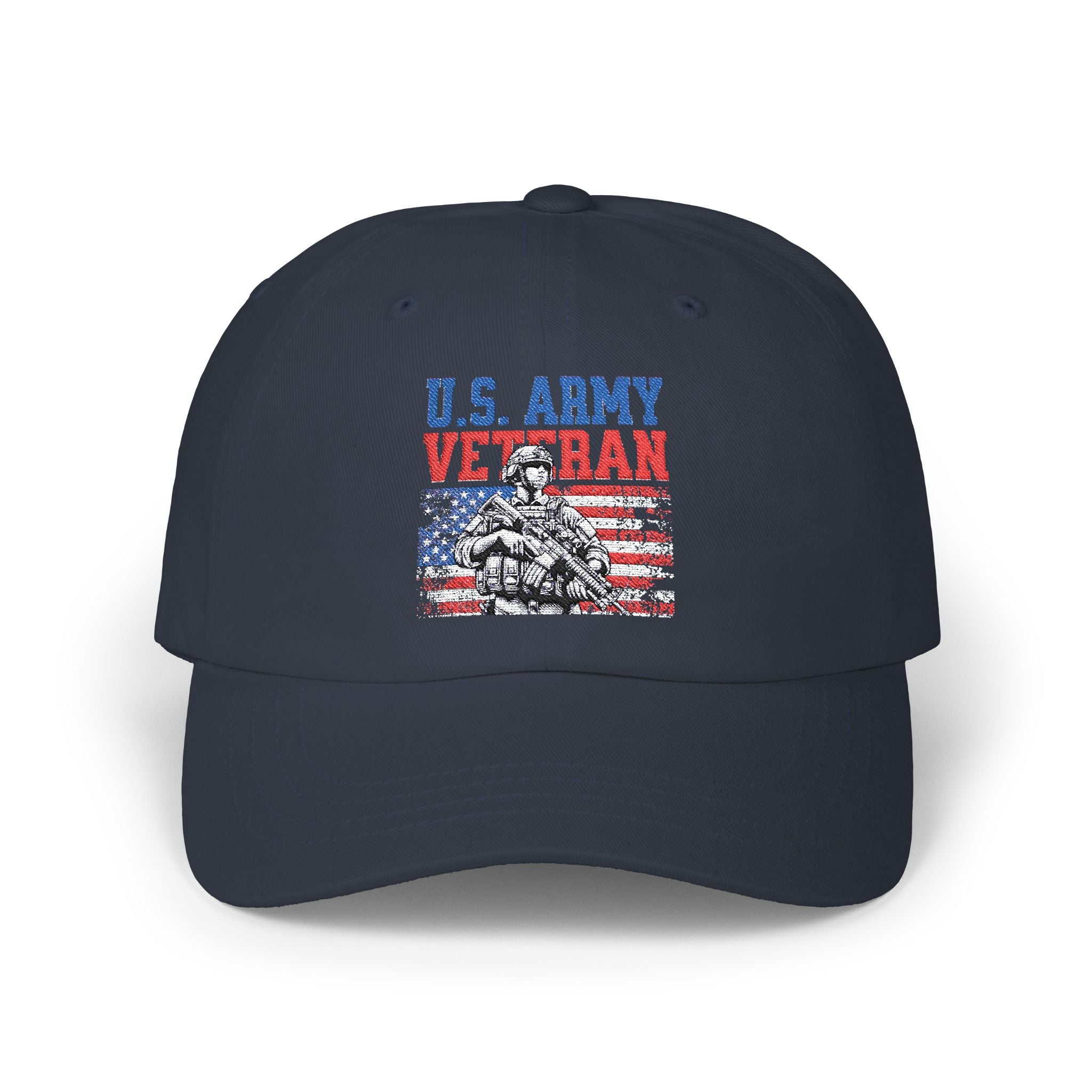 U.S. Army Veteran Classic Dad Cap | Baseball Hat for Proud Veterans, Military Gifts, Patriotic Apparel, Everyday Wear