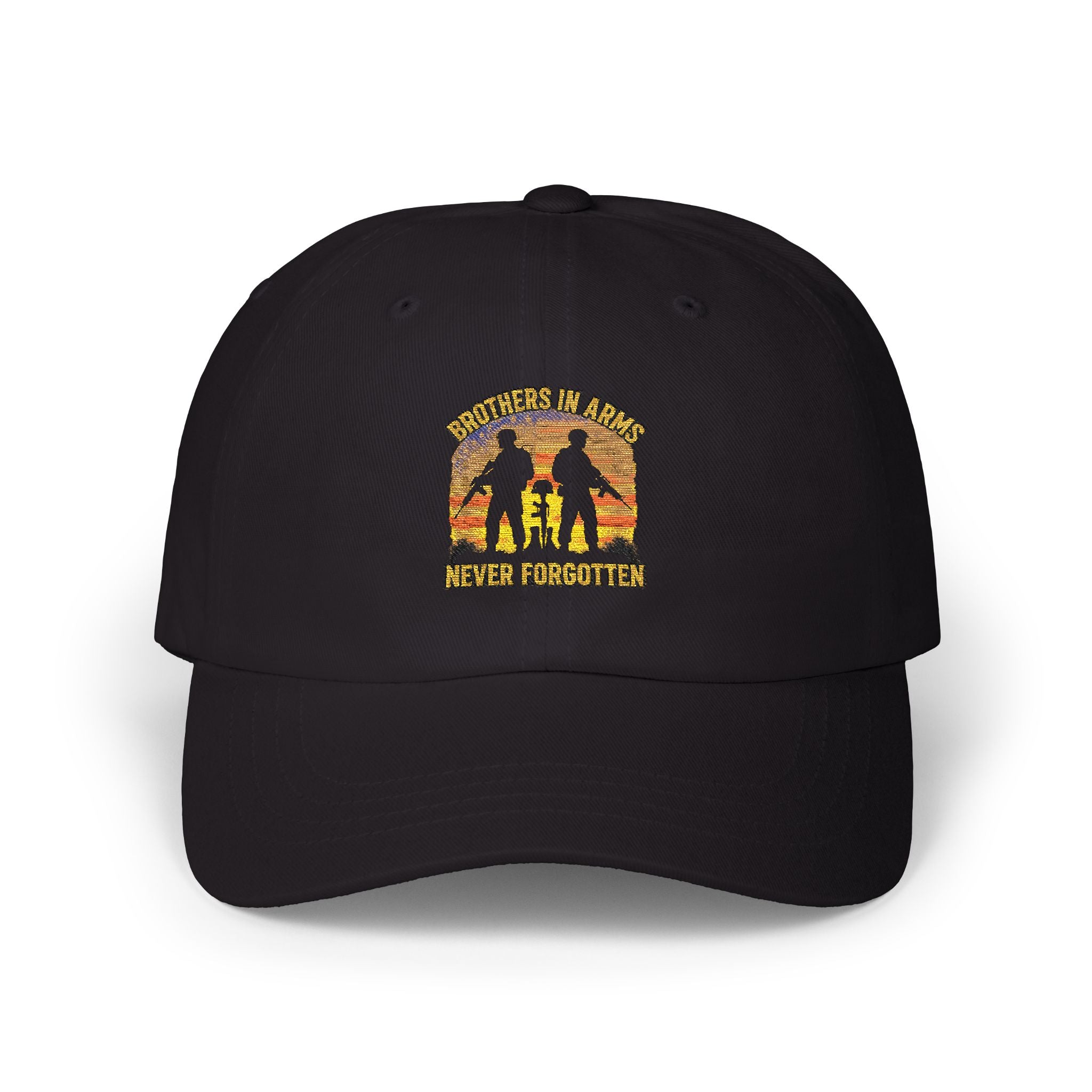 Brothers in arms never forgotten Classic Dad Cap