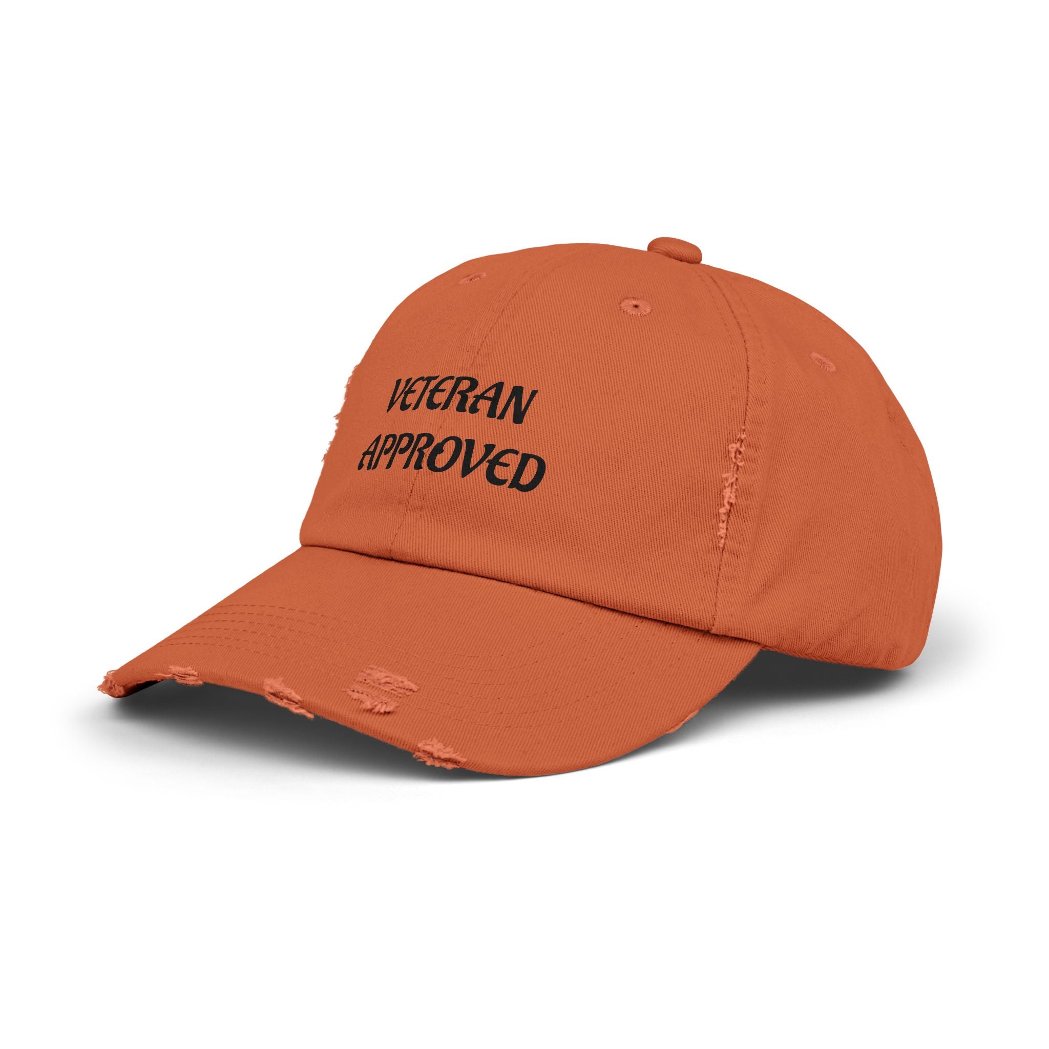 Veteran Approved Distressed Cap | Unisex Hat for Casual Style | Ideal for Veterans Day, Gift for Military Families, Everyday Wear, [...]