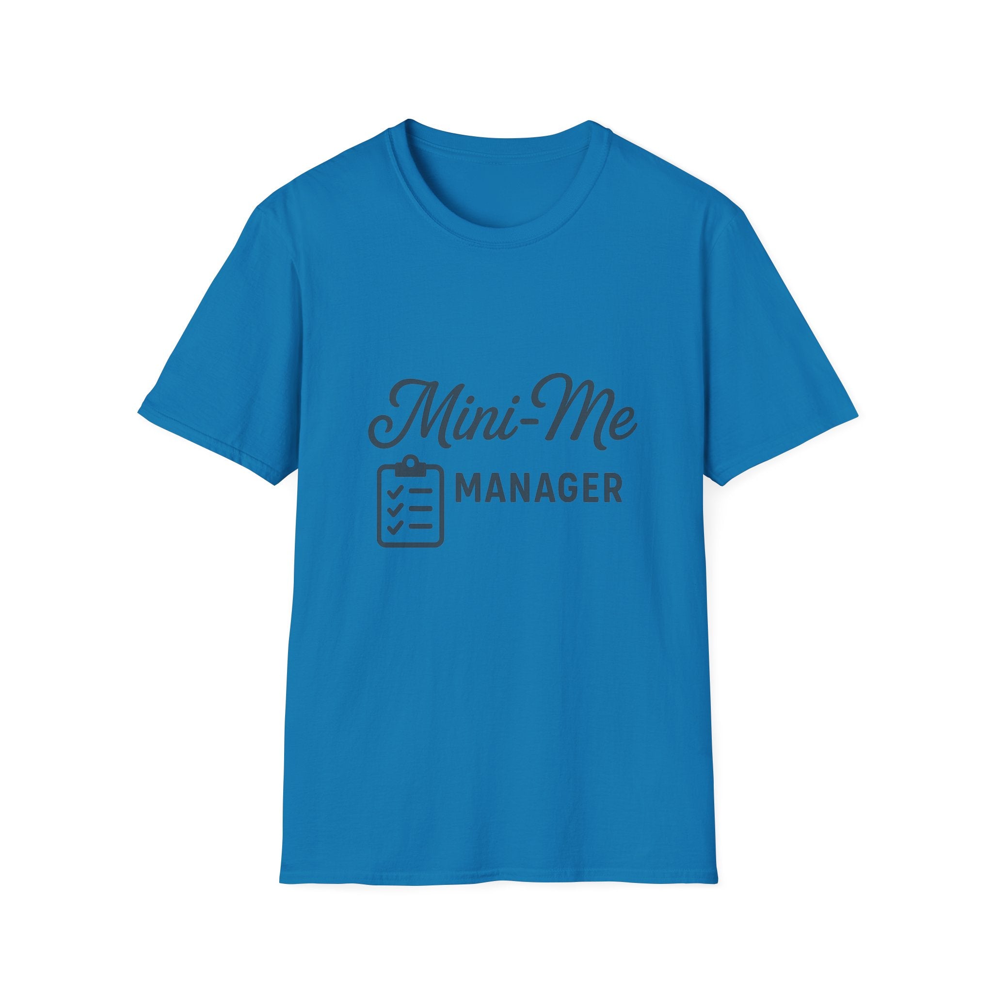 Mini-Me Manager T-Shirt, Cute Parent-Child Matching Shirt