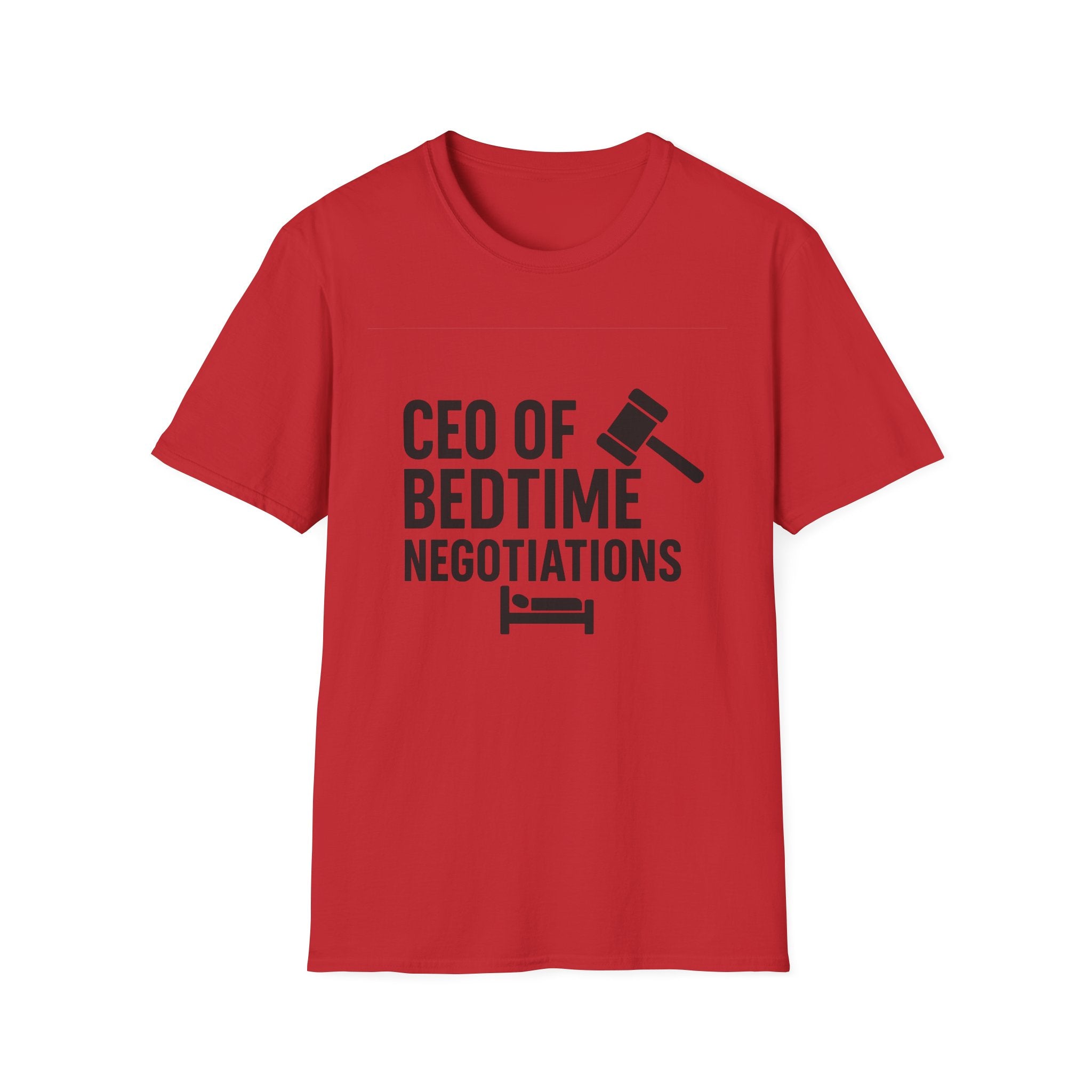 CEO of Bedtime Negotiations Unisex Softstyle T-Shirts