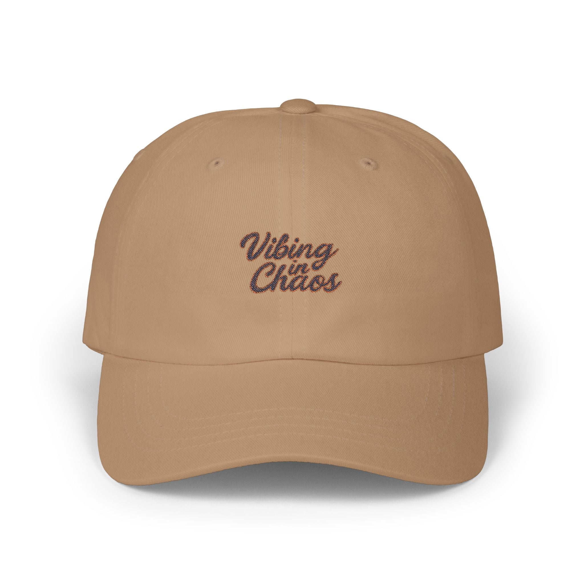 Vibing in Chaos Dad Cap
