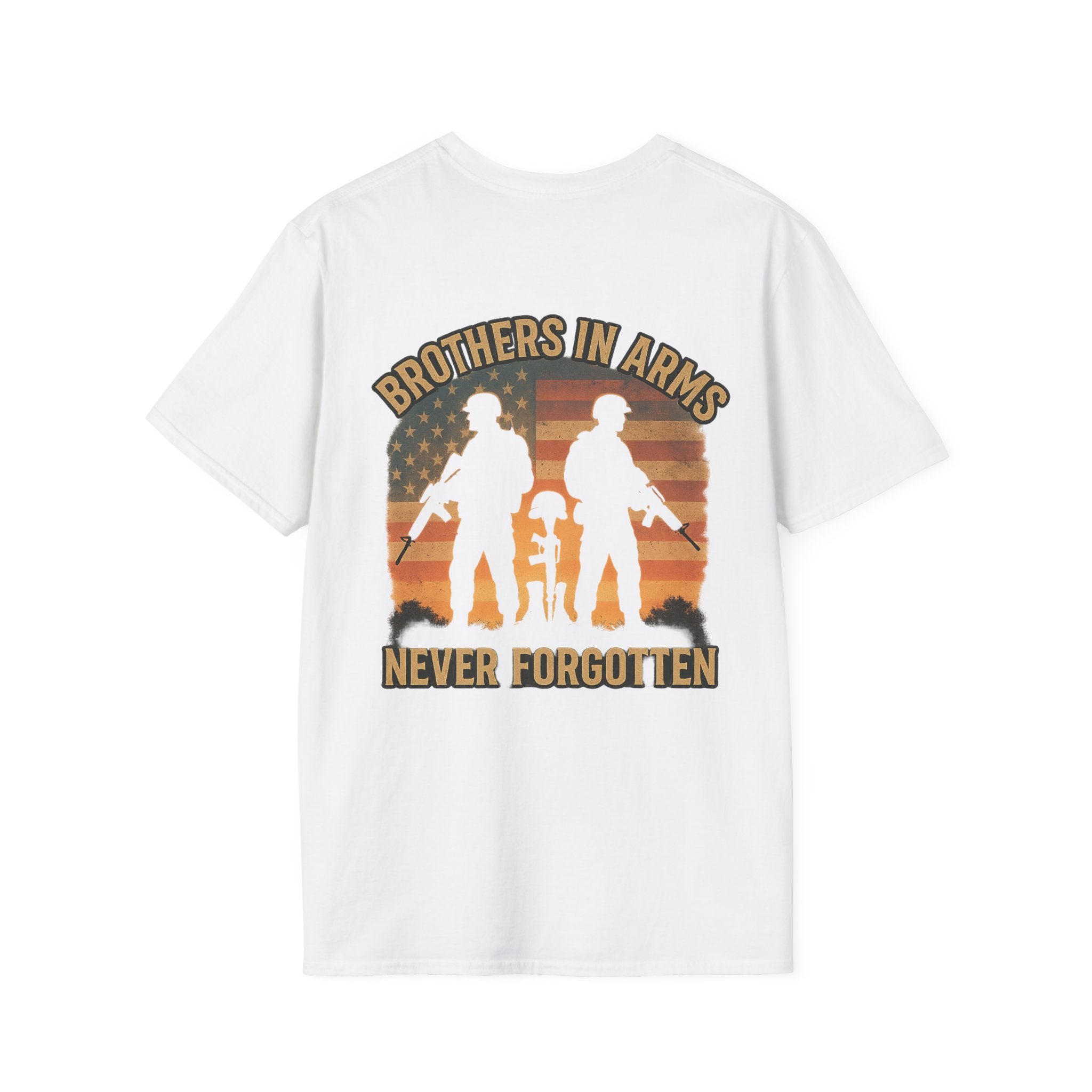 Unisex Softstyle T-Shirt - 'Brothers in Arms'