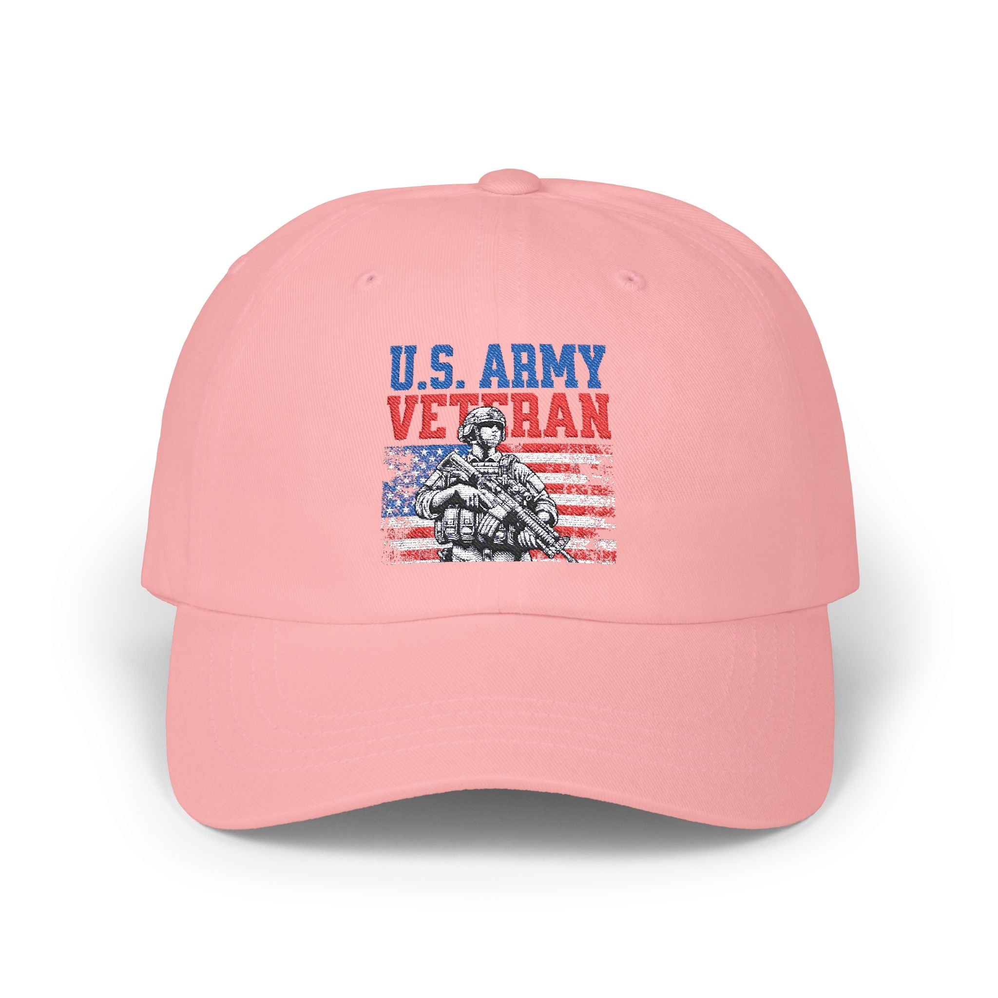 U.S. Army Veteran Classic Dad Cap | Baseball Hat for Proud Veterans, Military Gifts, Patriotic Apparel, Everyday Wear