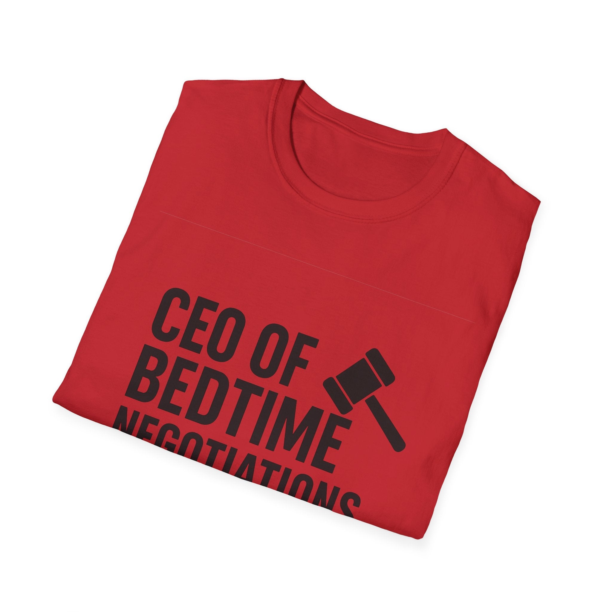 CEO of Bedtime Negotiations Unisex Softstyle T-Shirts