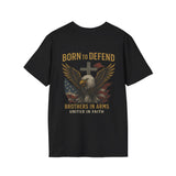 Born to Defend Eagle T-Shirt