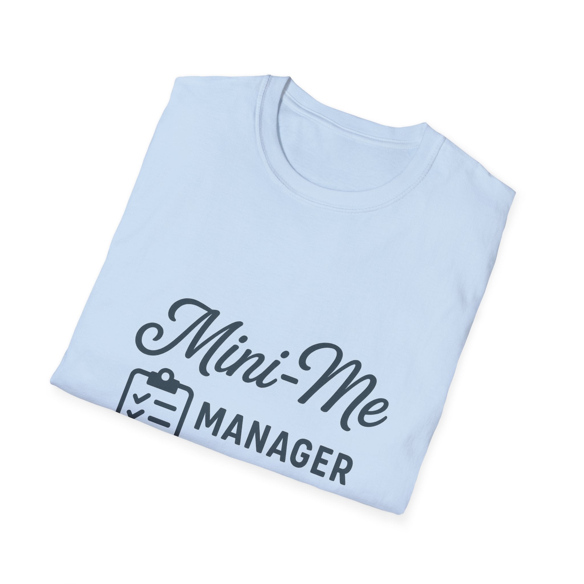 Mini-Me Manager T-Shirt, Cute Parent-Child Matching Shirt