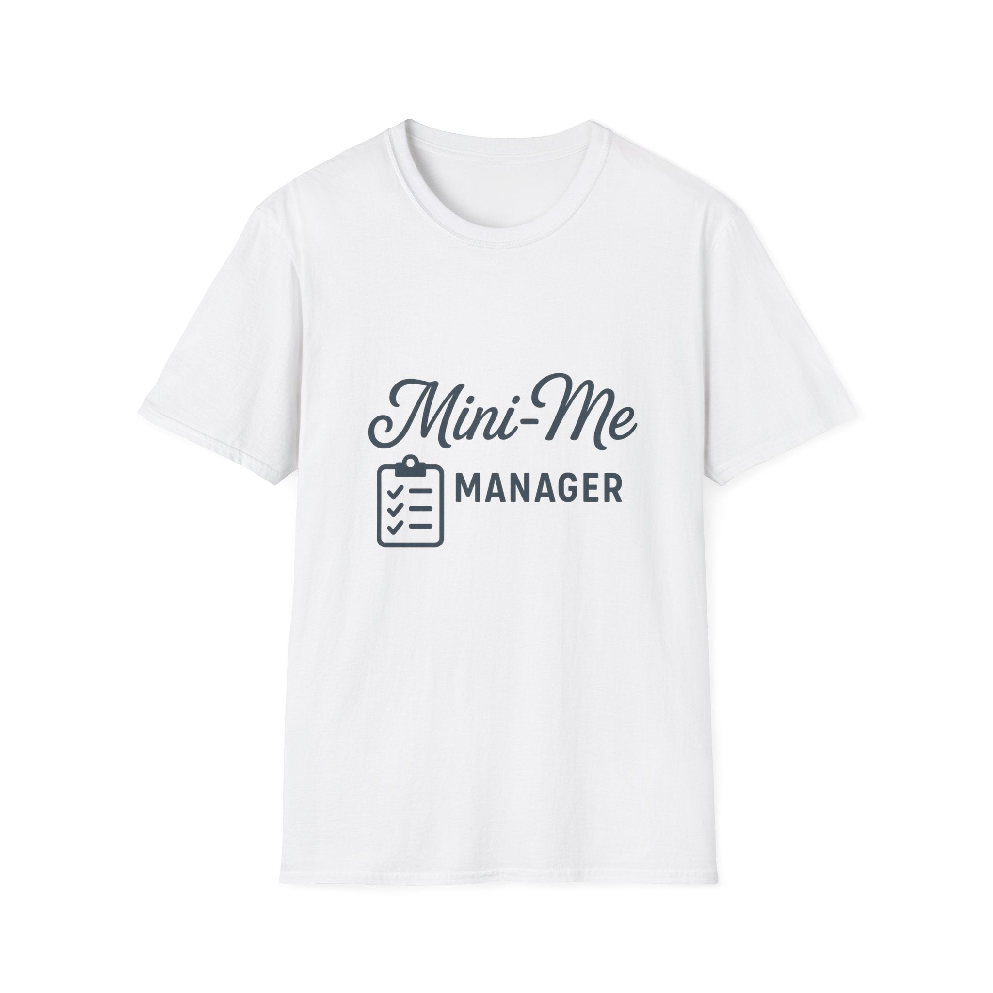Mini-Me Manager T-Shirt, Cute Parent-Child Matching Shirt