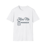 Mini-Me Manager T-Shirt, Cute Parent-Child Matching Shirt