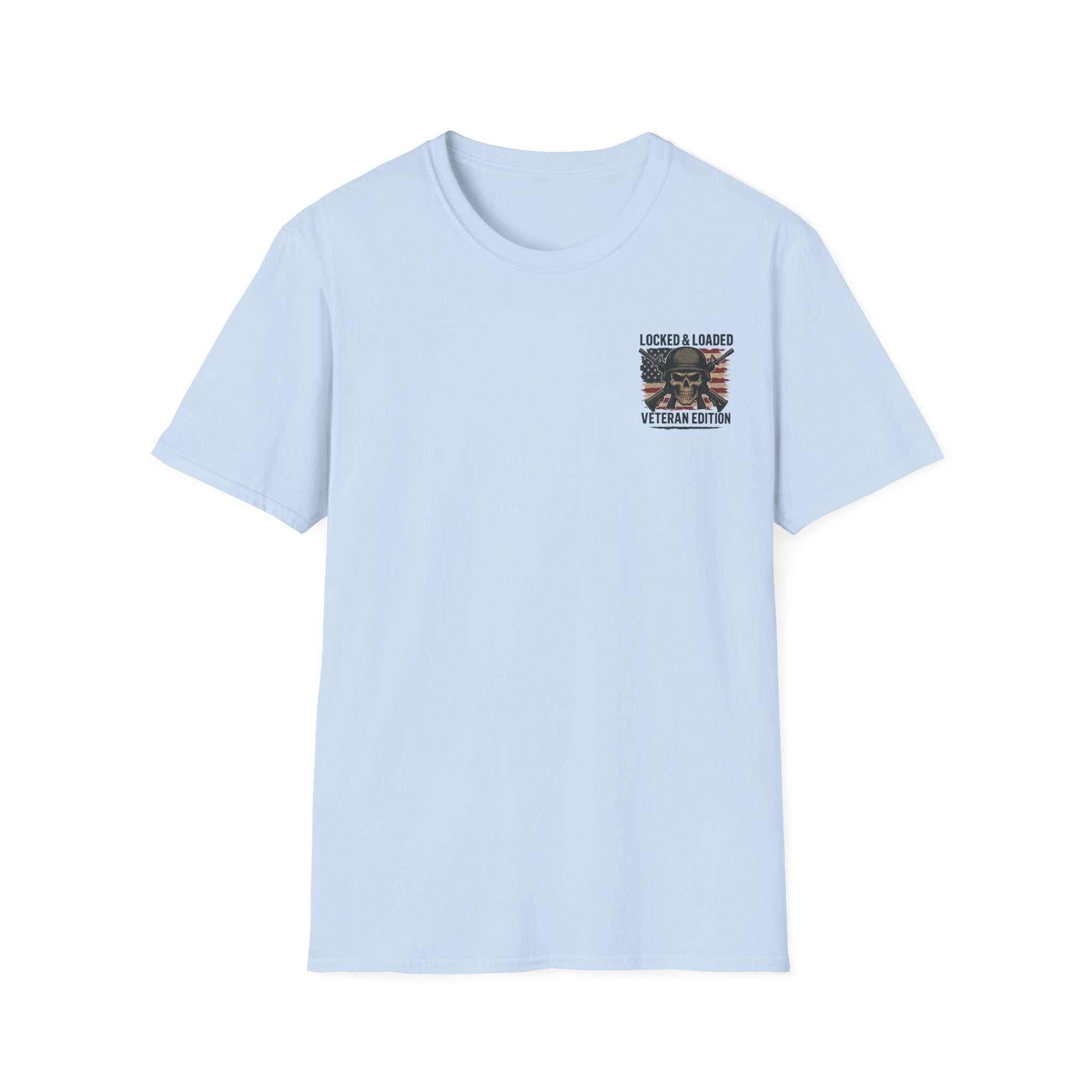 Patriotic Veteran T-Shirt - Locked & Loaded Design
