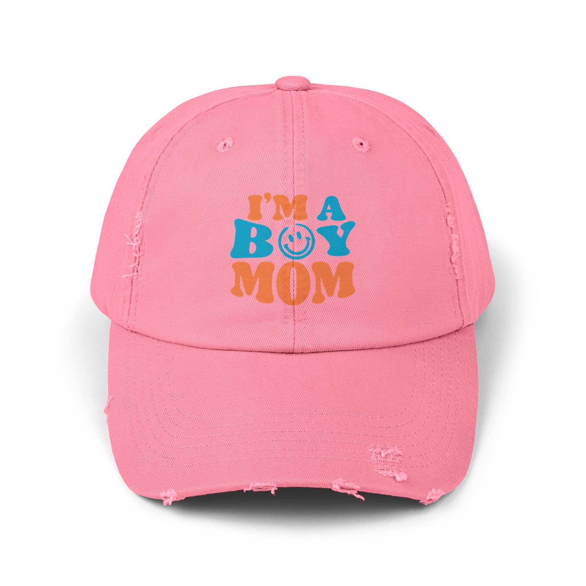 Distressed Cap for Boy Moms - Unisex