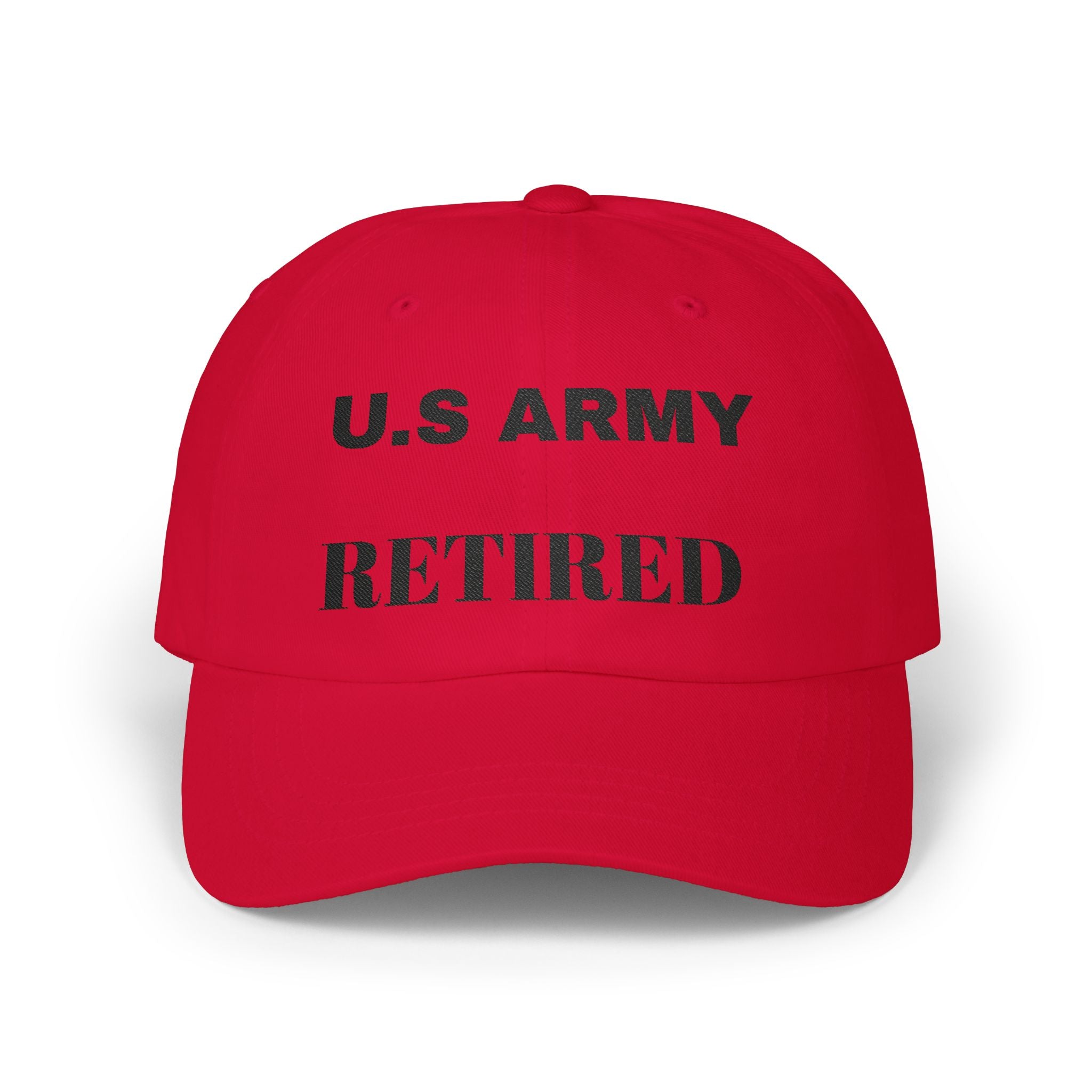 U.S. Army Retired Cap - Classic Dad Cap for Veterans, Military Gift, Casual Wear, Unisex Hat, Patriotic Accessory