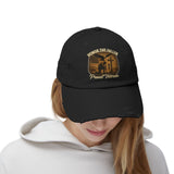 Unisex Distressed Cap - Honor the Fallen Veteran's Hat