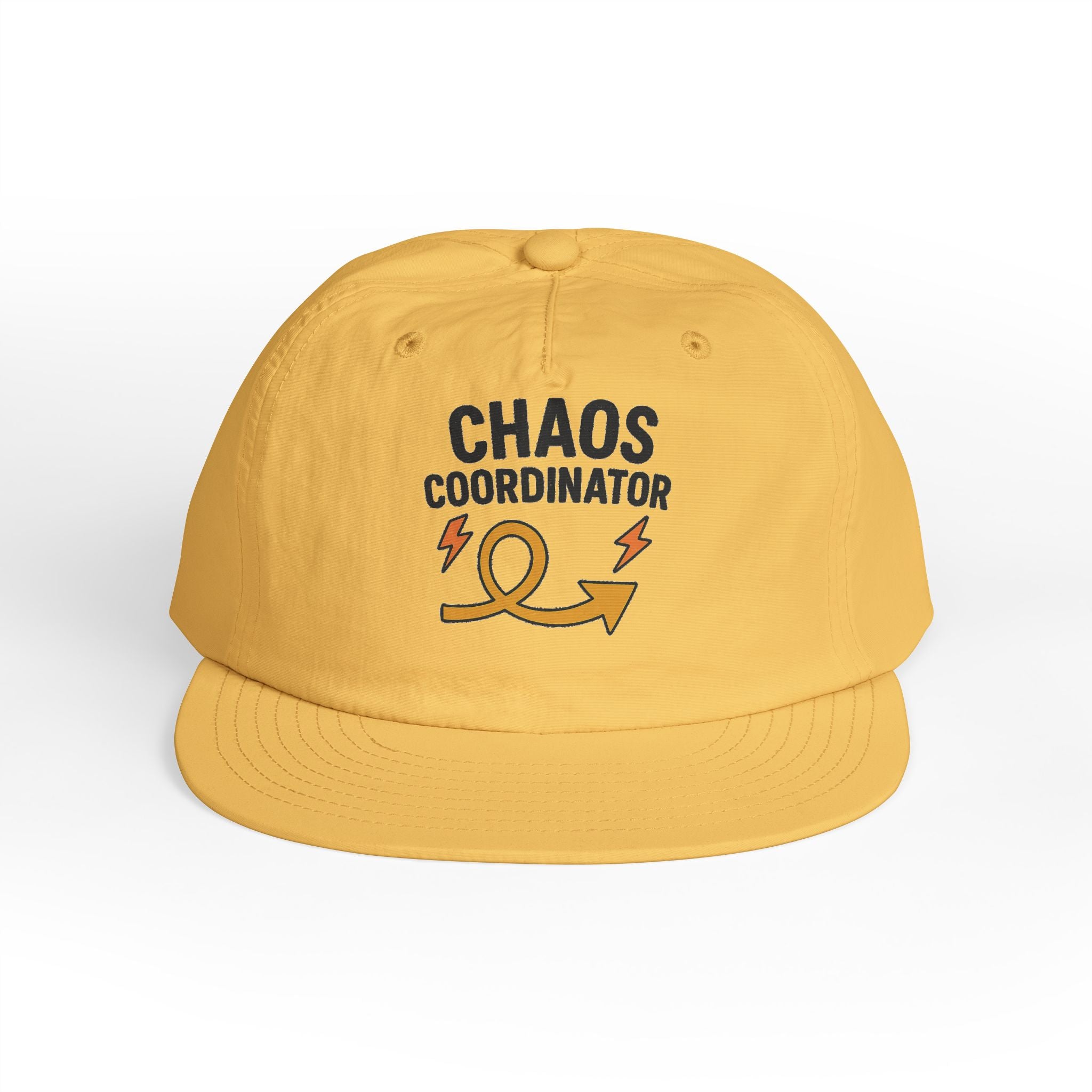 Chaos Coordinator Surf Cap - Fun Beachwear, Summer Accessory, Gift for Surfers, Beach Lovers, Outdoor Activities