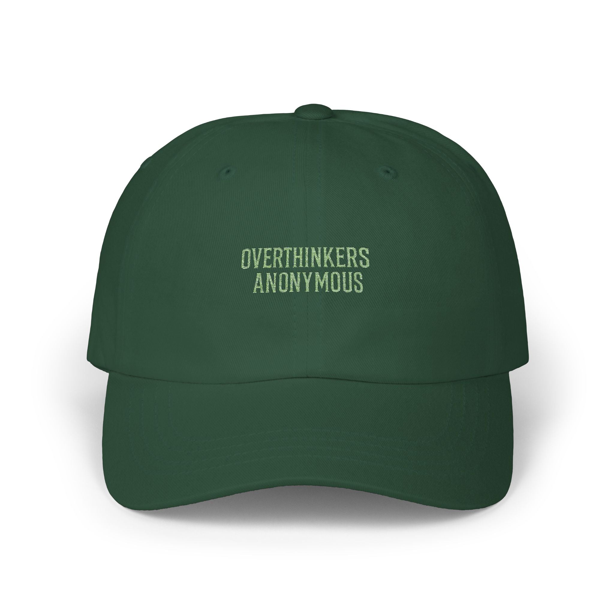 Overthinkers Anonymous Dad Cap