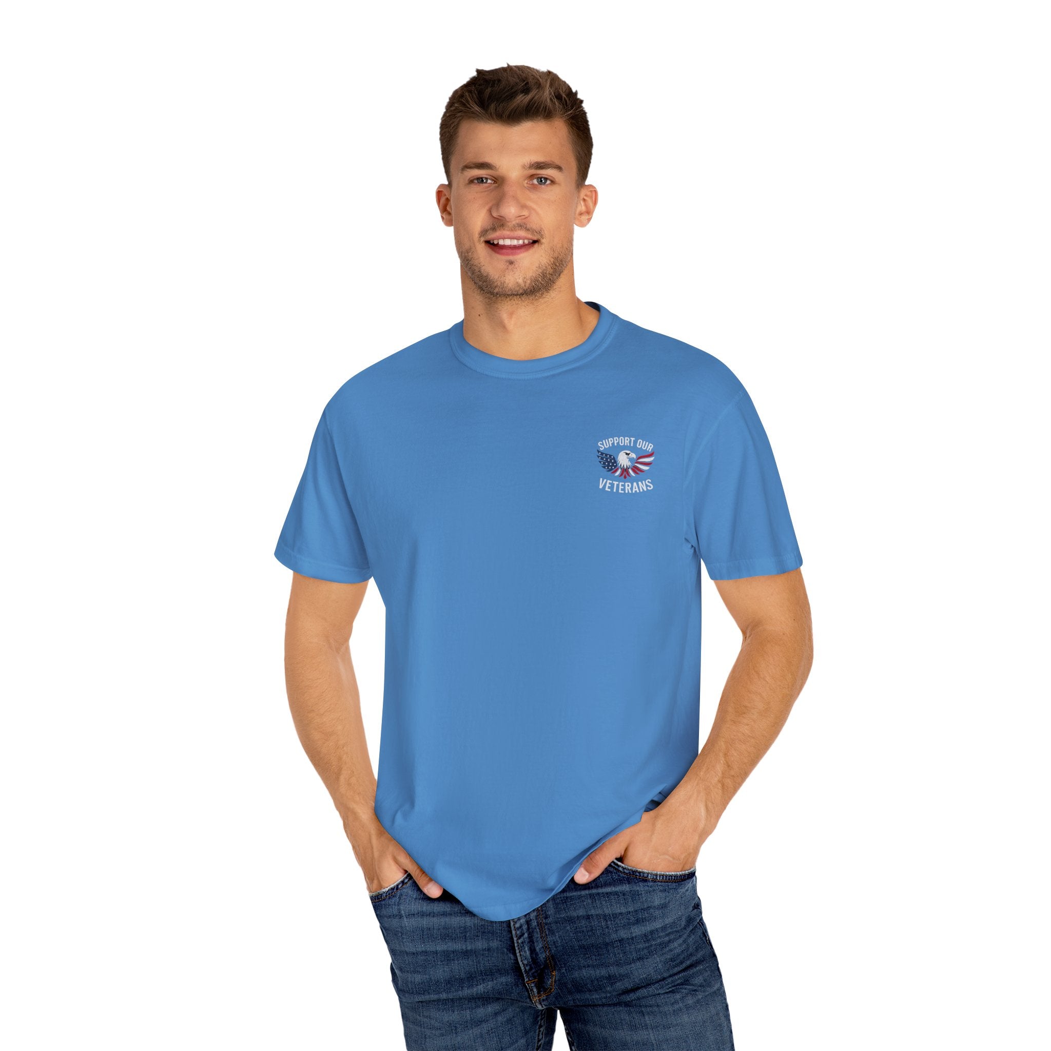 Patriotic Freedom T-Shirt for Veterans, freedom isn't free