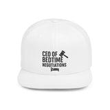 CEO of Bedtime Negotiations Snapback Cap
