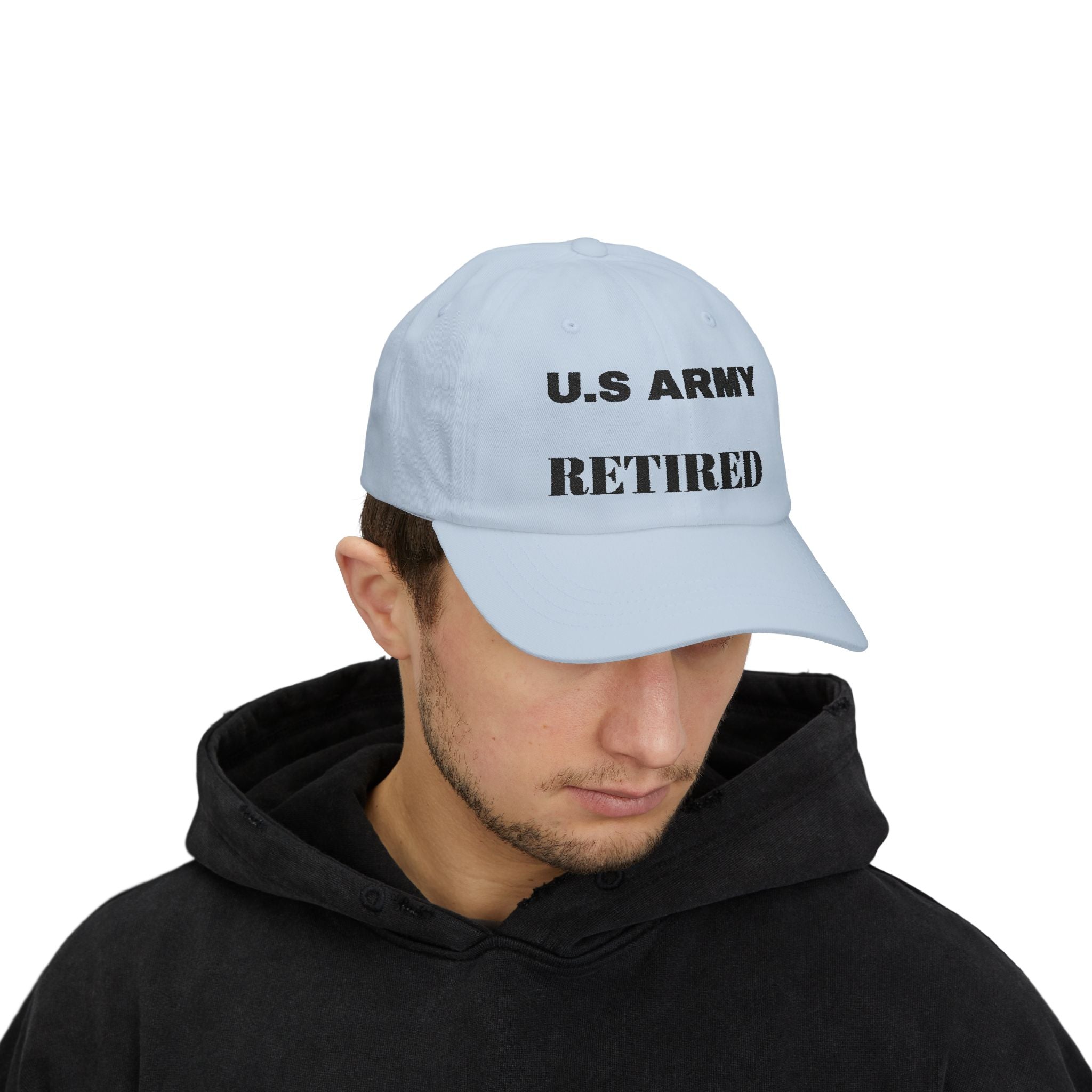 U.S. Army Retired Cap - Classic Dad Cap for Veterans, Military Gift, Casual Wear, Unisex Hat, Patriotic Accessory