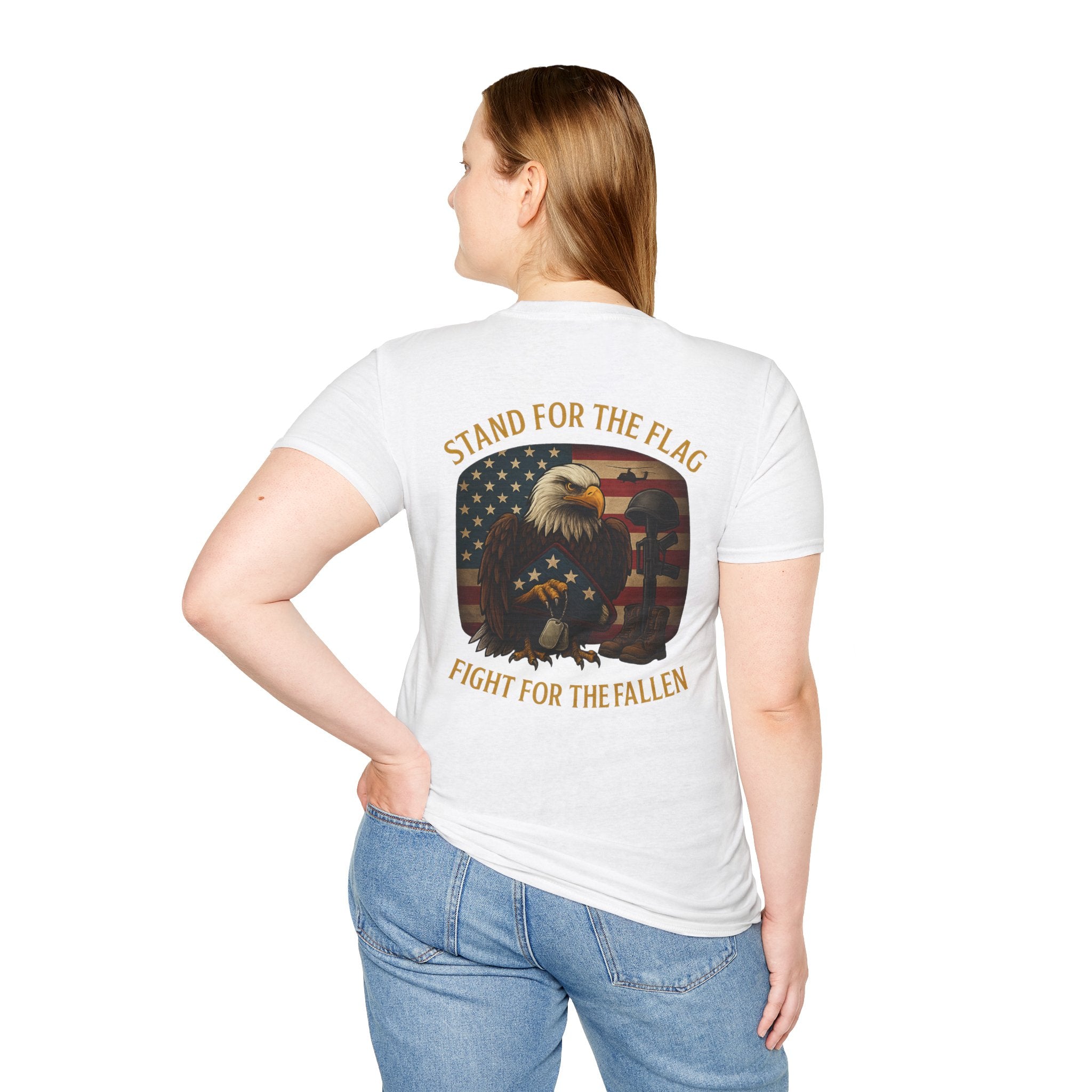 Stand for the Flag Tee, Eagle Design Shirt