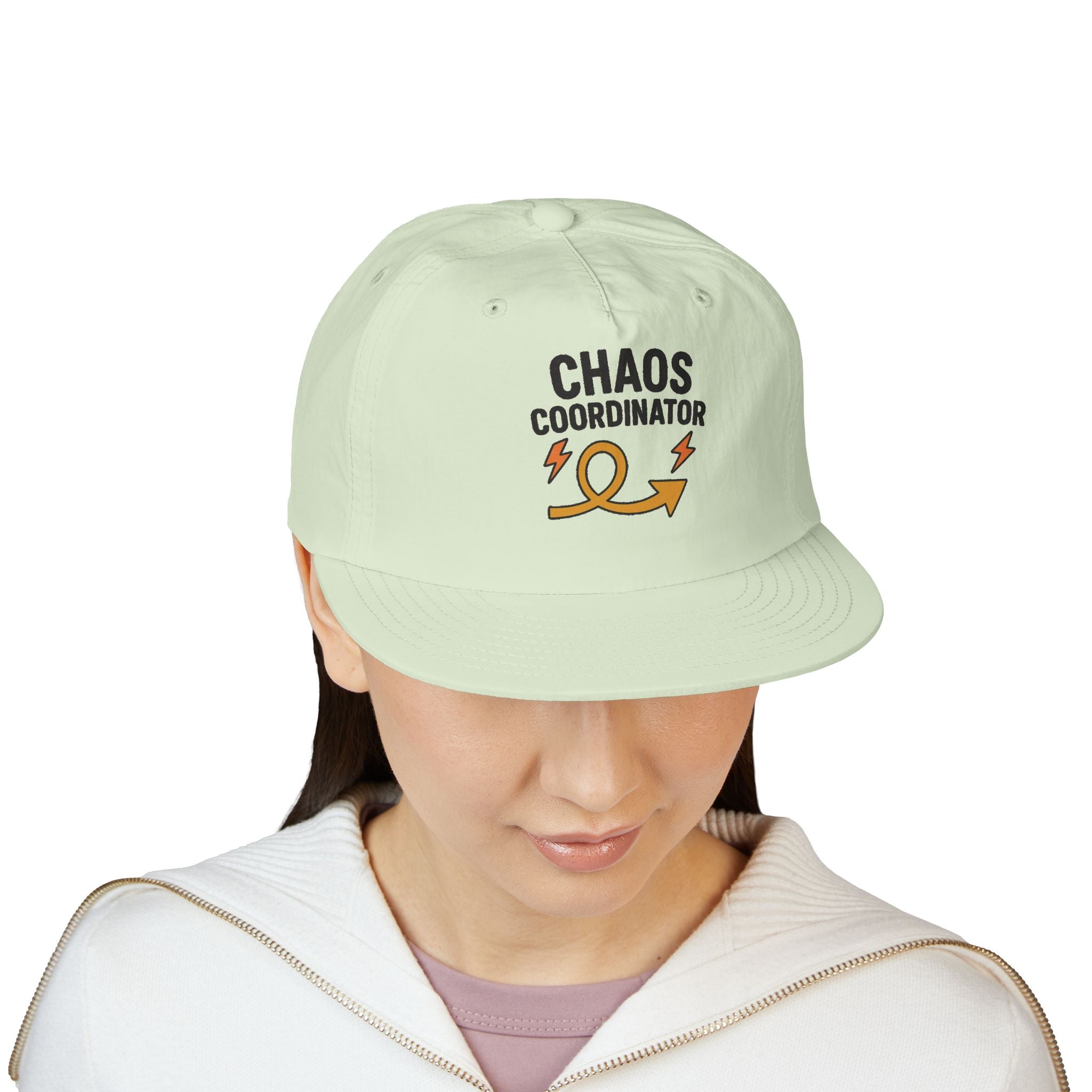 Chaos Coordinator Surf Cap - Fun Beachwear, Summer Accessory, Gift for Surfers, Beach Lovers, Outdoor Activities